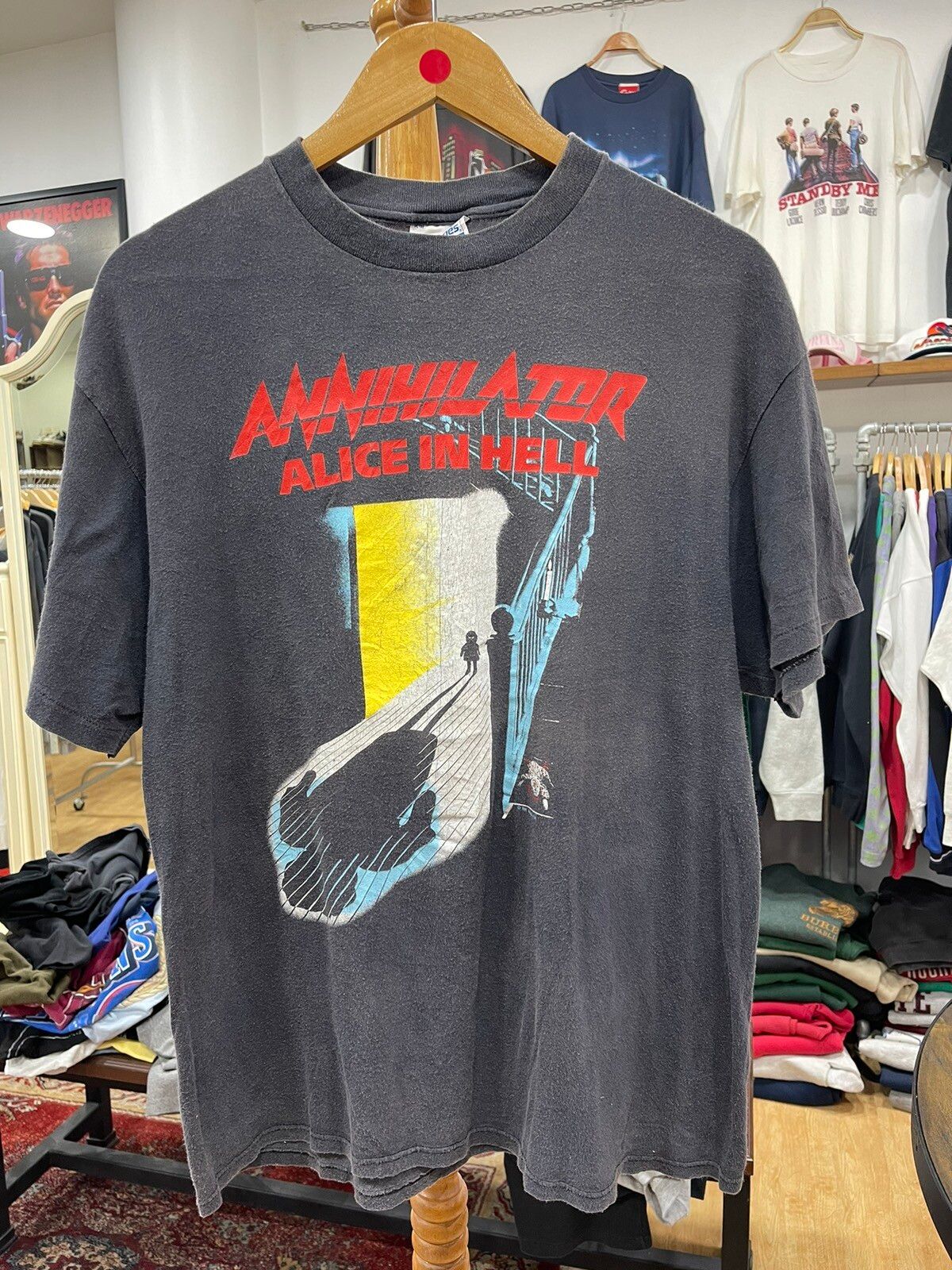 Vintage Vintage 1989 Annihilator Alice In Hell Alice In USA Tour | Grailed