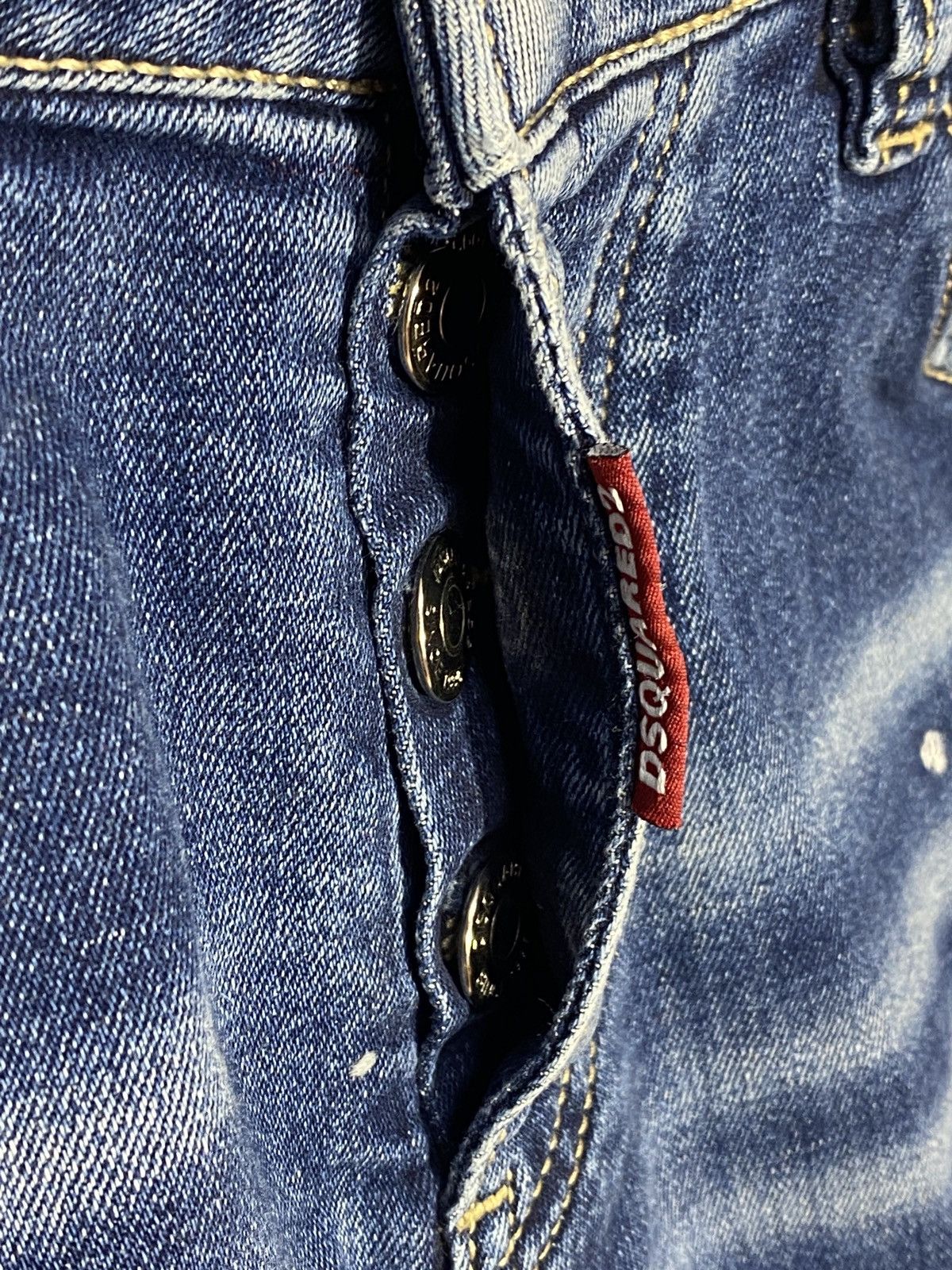 Dsquared2 Dsquared2 Distressed Denim Caten Twins Patches Jeans Size 46 Size US 30 / EU 46 - 5 Thumbnail