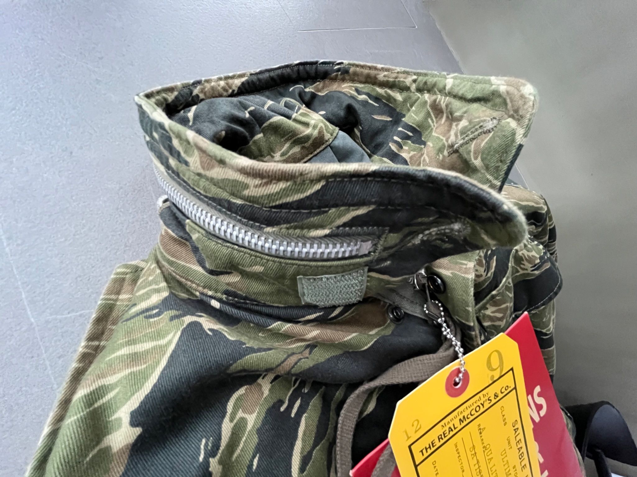 The Real McCoy's The Real Mccoys Japan Made TADPOLE Camouflage Army Jacket Size US XXS / EU 40 - 12 Thumbnail