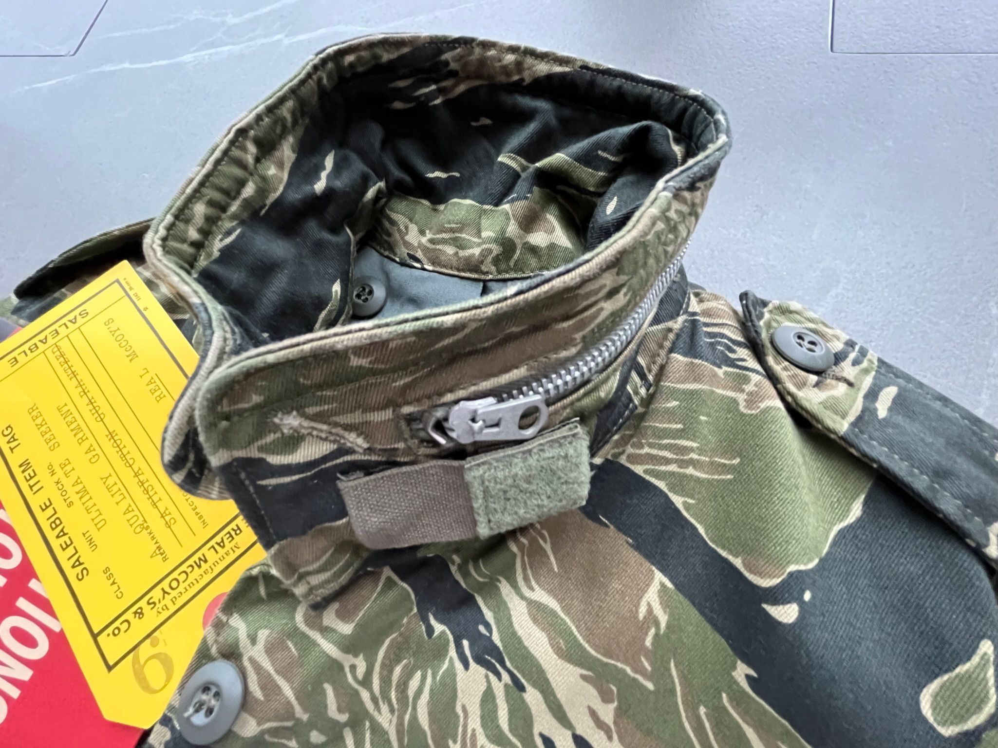 The Real McCoy's The Real Mccoys Japan Made TADPOLE Camouflage Army Jacket Size US XXS / EU 40 - 8 Thumbnail