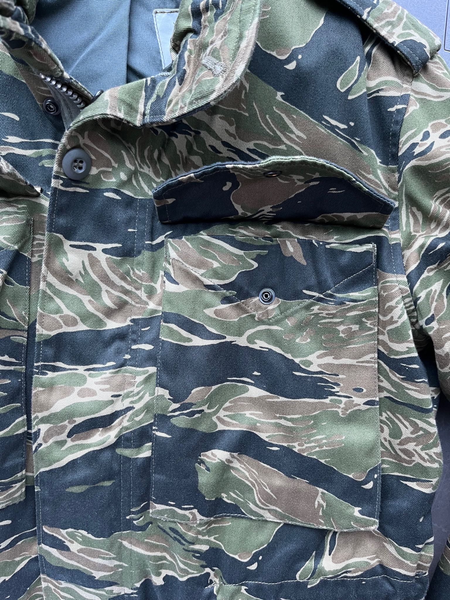 The Real McCoy's The Real Mccoys Japan Made TADPOLE Camouflage Army Jacket Size US XXS / EU 40 - 10 Thumbnail