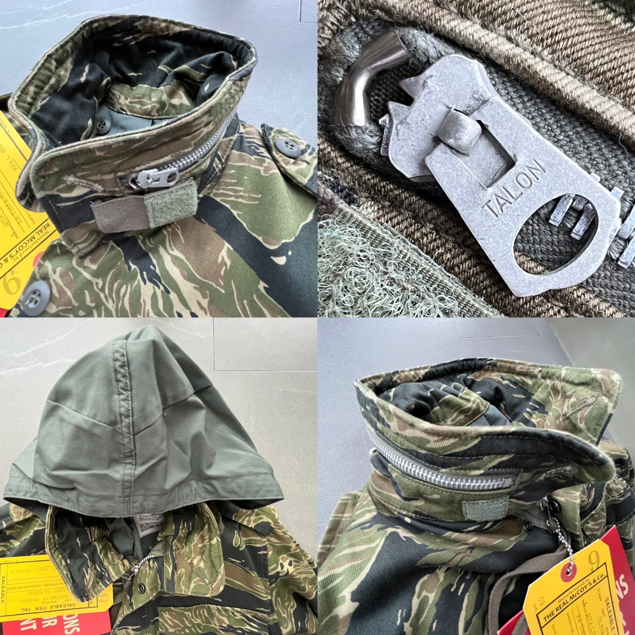 The Real McCoy's The Real Mccoys Japan Made TADPOLE Camouflage Army Jacket Size US XXS / EU 40 - 21 Thumbnail