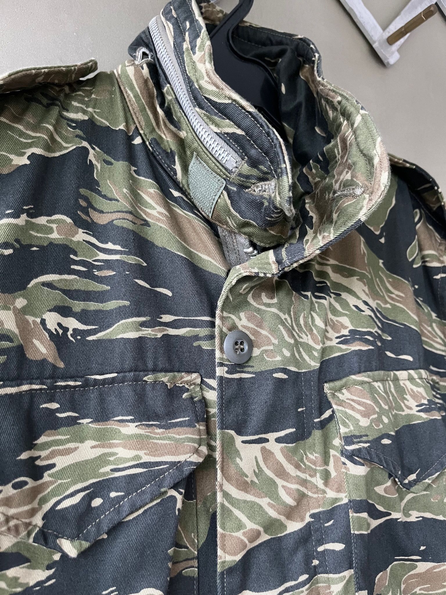 The Real McCoy's The Real Mccoys Japan Made TADPOLE Camouflage Army Jacket Size US XXS / EU 40 - 9 Thumbnail