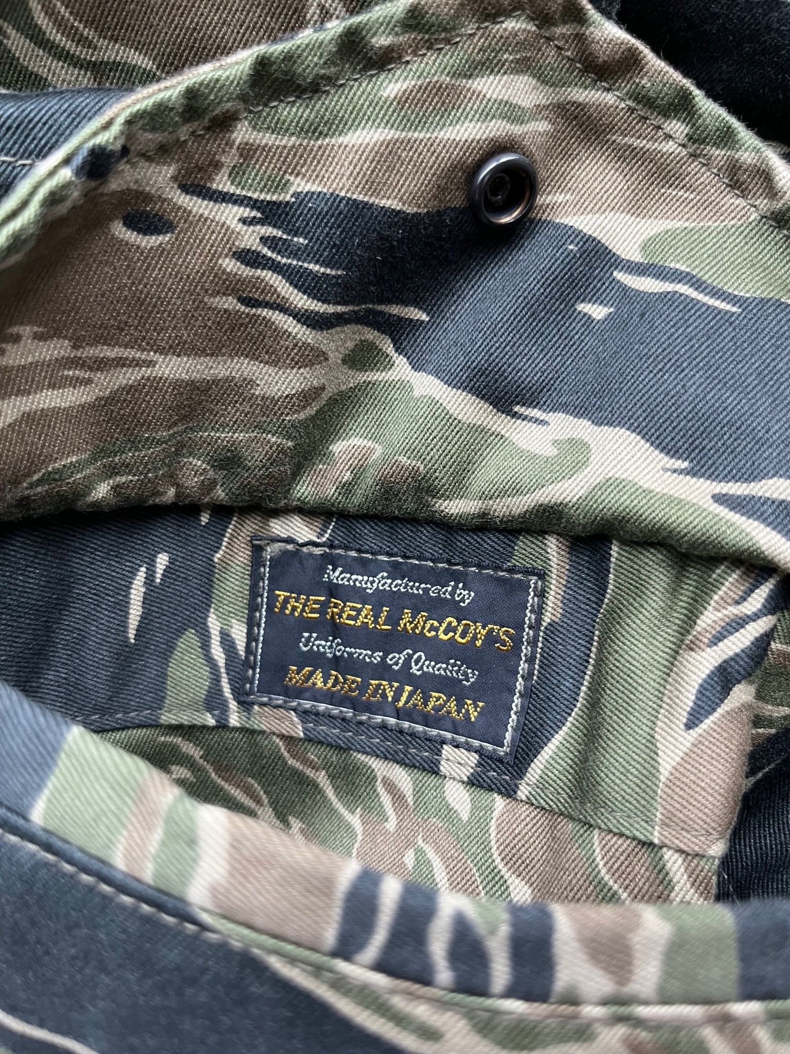 The Real McCoy's The Real Mccoys Japan Made TADPOLE Camouflage Army Jacket Size US XXS / EU 40 - 11 Thumbnail