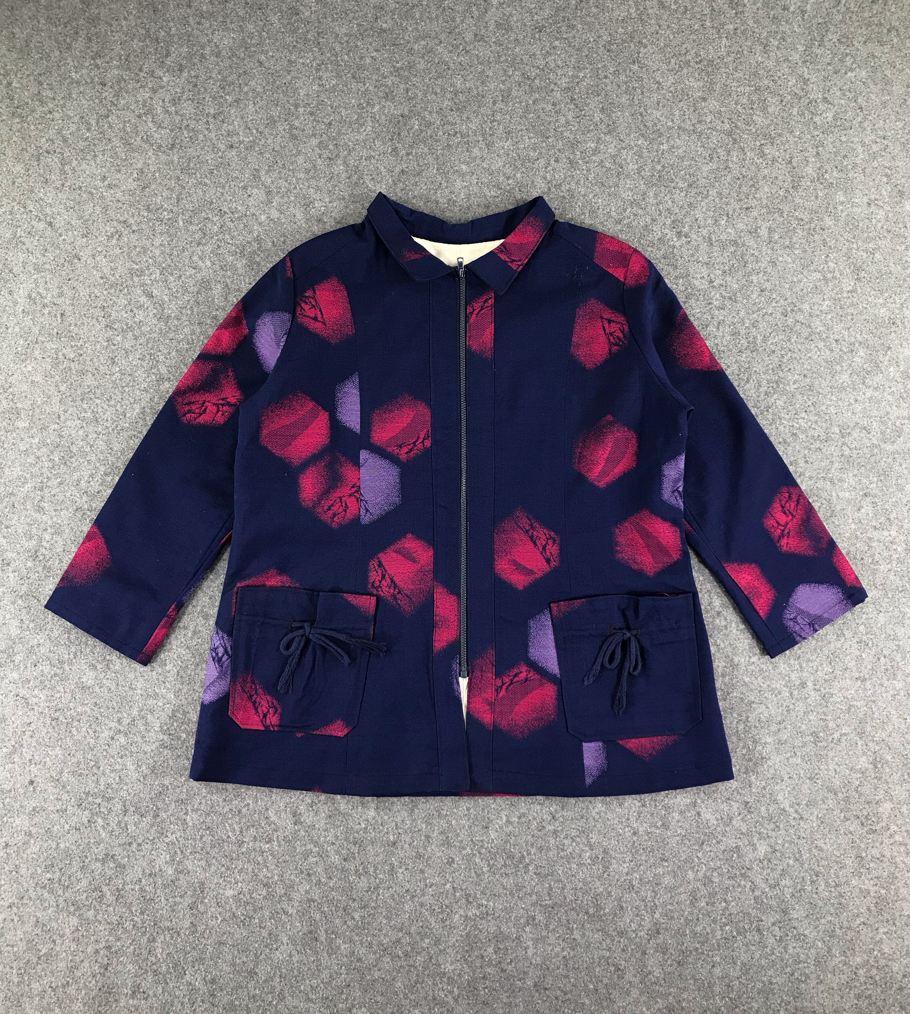 Vintage Multicolor Light Jacket-M045