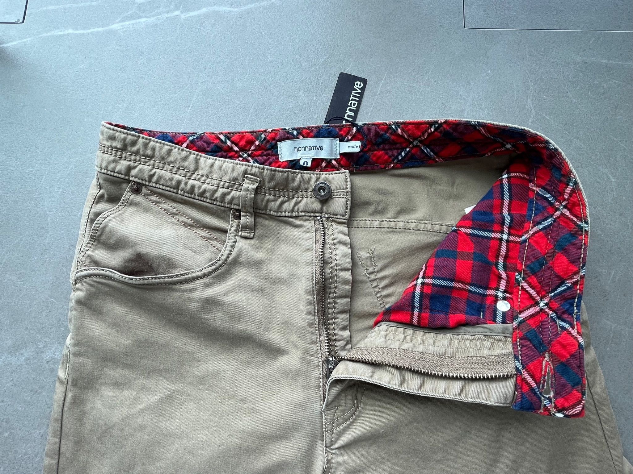 Nonnative NONNATIVE Japan Mens Slim Cut Khaki Pants Size US 30 / EU 46 - 5 Thumbnail