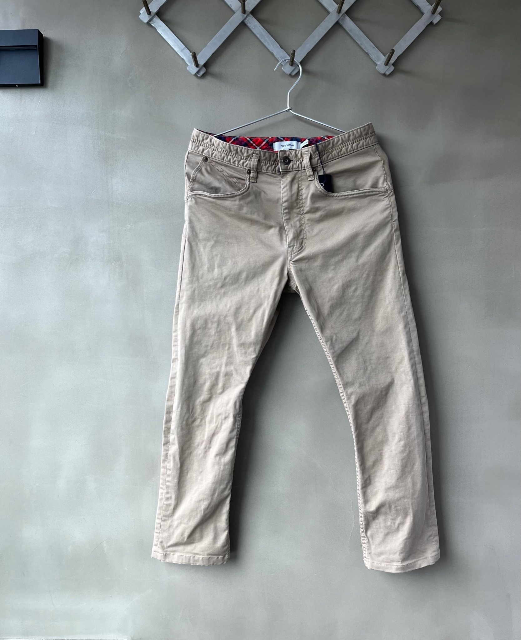 Nonnative NONNATIVE Japan Mens Slim Cut Khaki Pants Size US 30 / EU 46 - 15 Thumbnail
