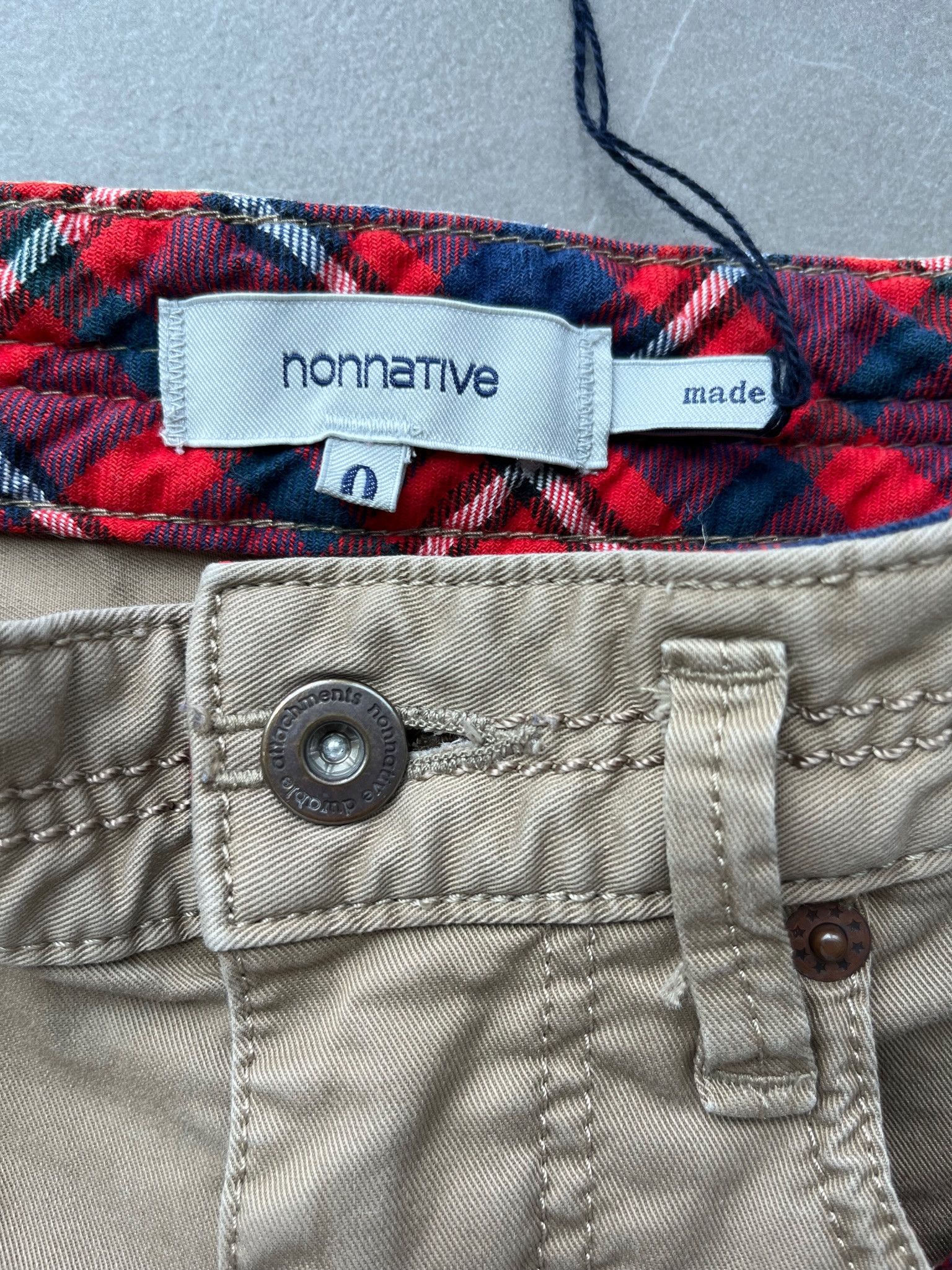 Nonnative NONNATIVE Japan Mens Slim Cut Khaki Pants Size US 30 / EU 46 - 8 Thumbnail
