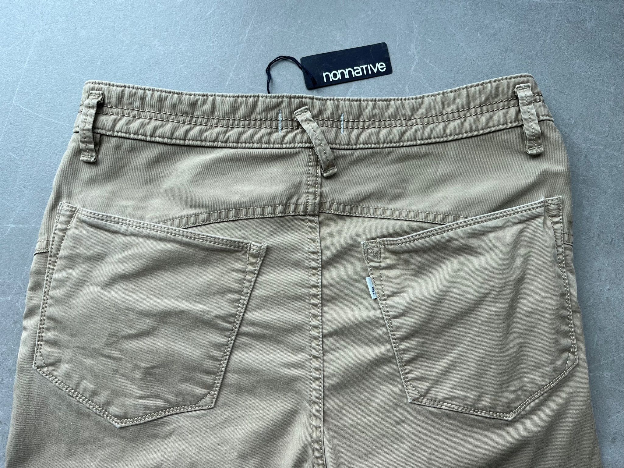 Nonnative NONNATIVE Japan Mens Slim Cut Khaki Pants Size US 30 / EU 46 - 6 Thumbnail