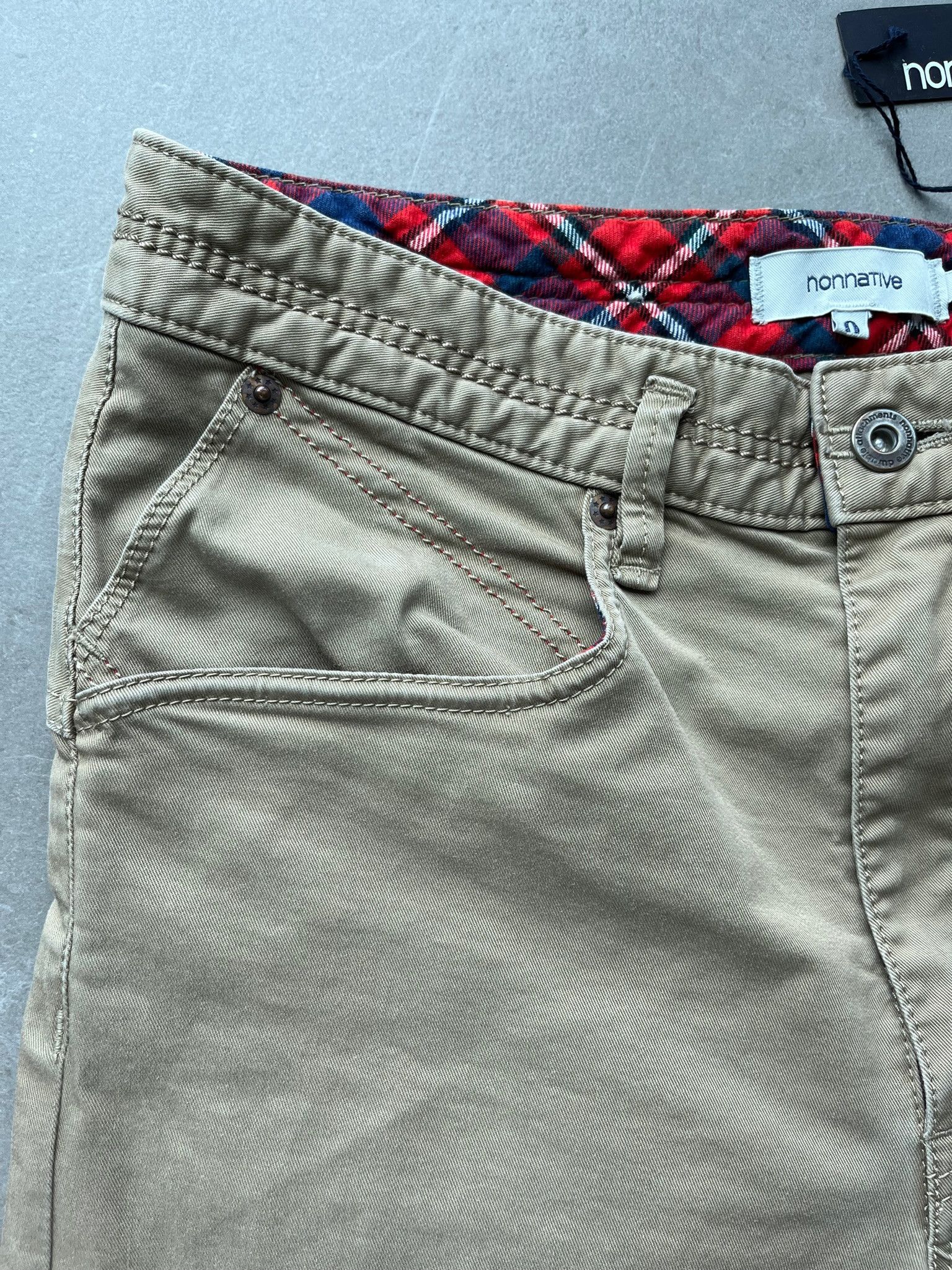 Nonnative NONNATIVE Japan Mens Slim Cut Khaki Pants Size US 30 / EU 46 - 9 Thumbnail