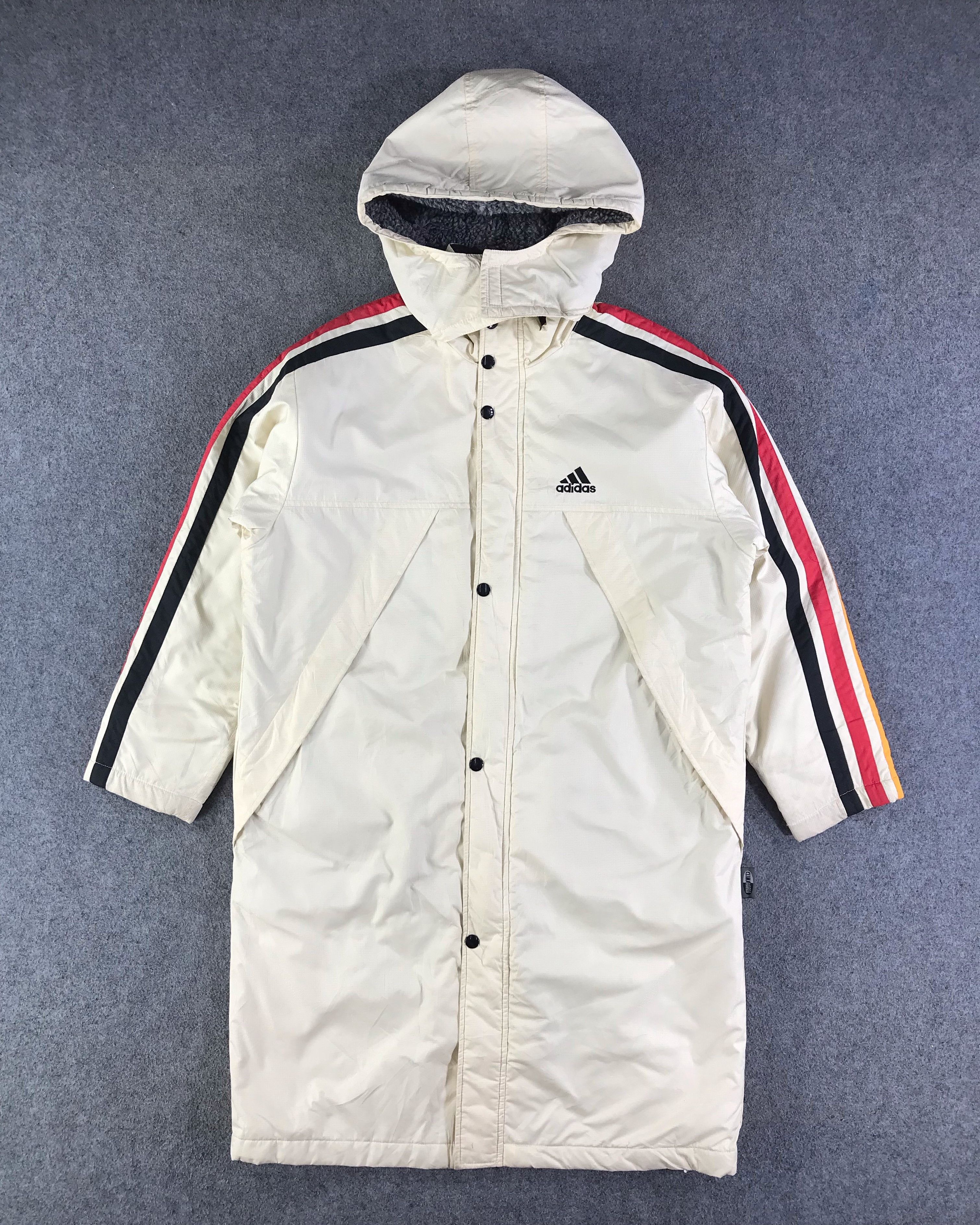 Adidas Adidas Hooded Bench Coat Jacket JC296 Size US L / EU 52-54 / 3 - 1 Thumbnail