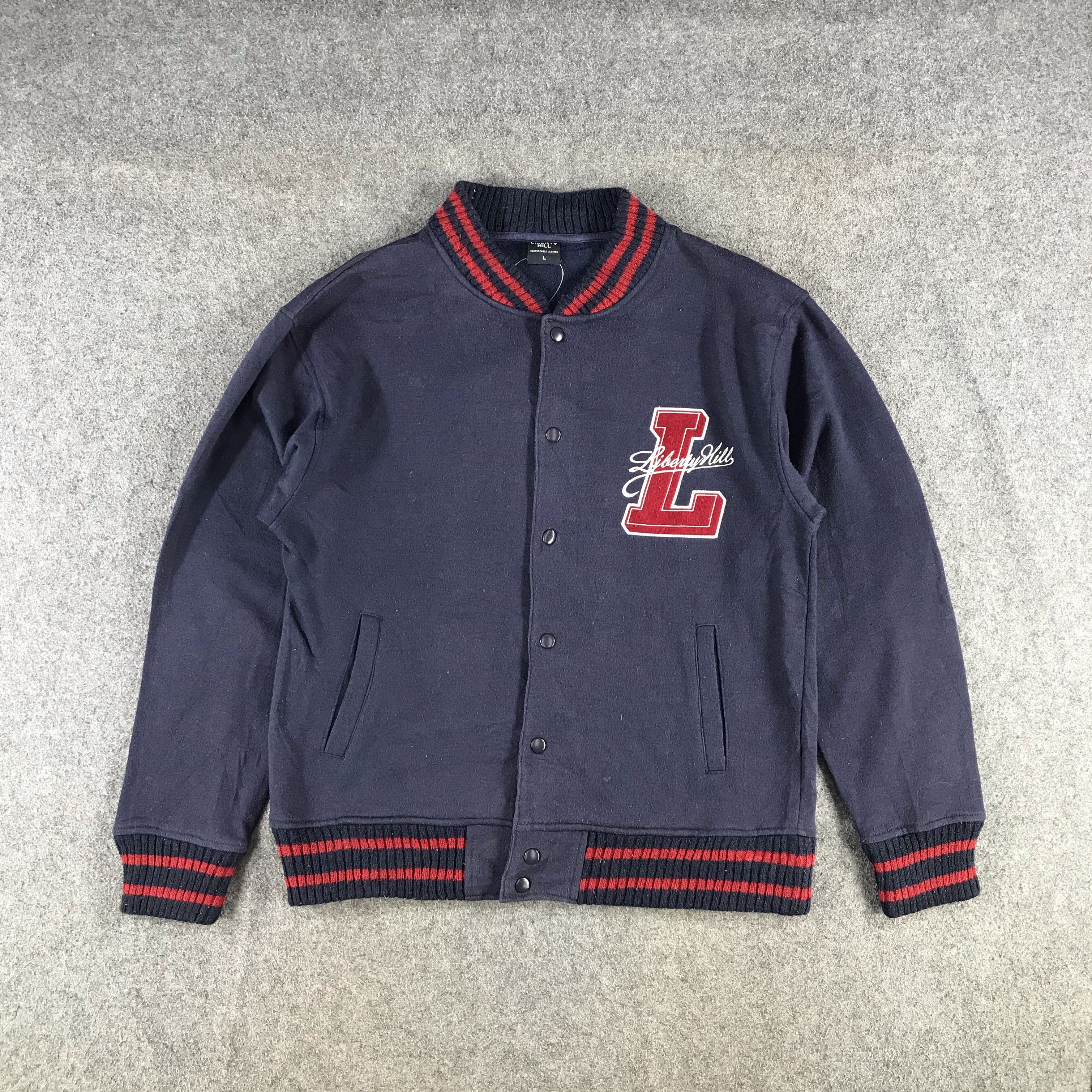 Liberty Hill Letterman Baseball Varsity Jacket JC54