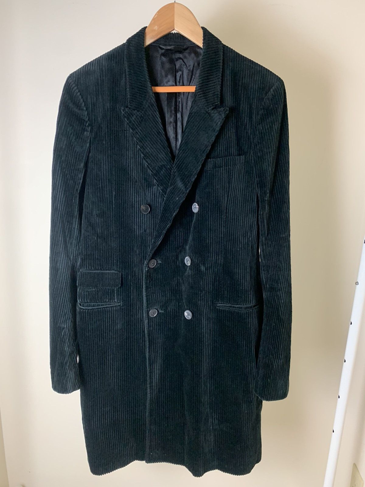 Haider Ackermann Haider Ackermann AW15 Double Breasted Corduroy Coat Size US S / EU 44-46 / 1 - 2 Thumbnail