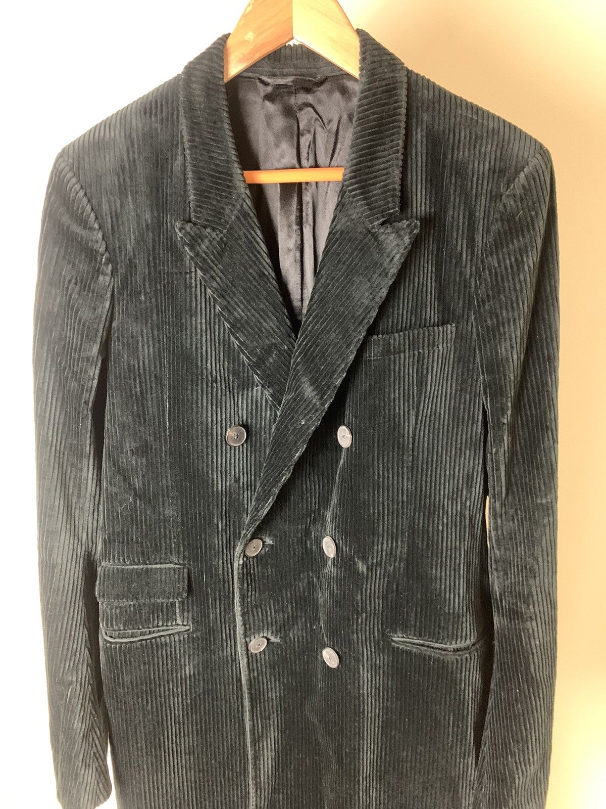 Haider Ackermann Haider Ackermann AW15 Double Breasted Corduroy Coat Size US S / EU 44-46 / 1 - 3 Thumbnail