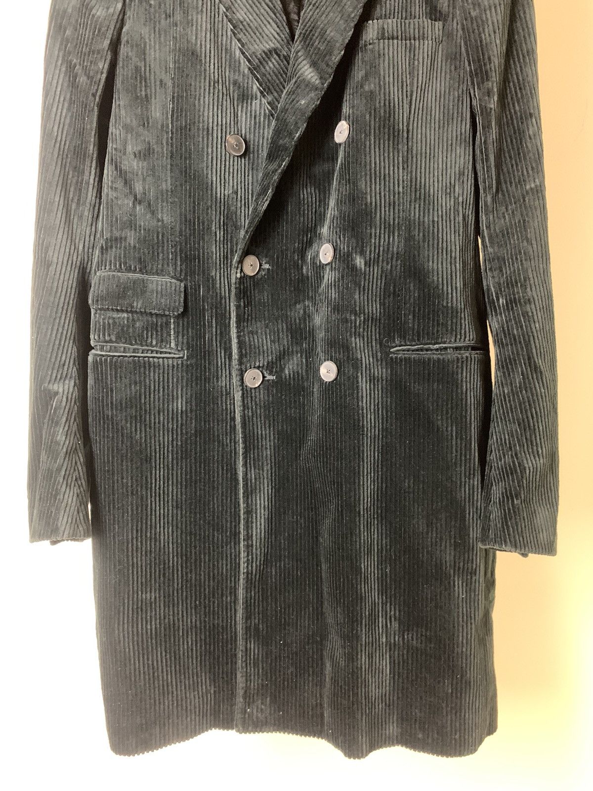 Haider Ackermann Haider Ackermann AW15 Double Breasted Corduroy Coat Size US S / EU 44-46 / 1 - 4 Thumbnail