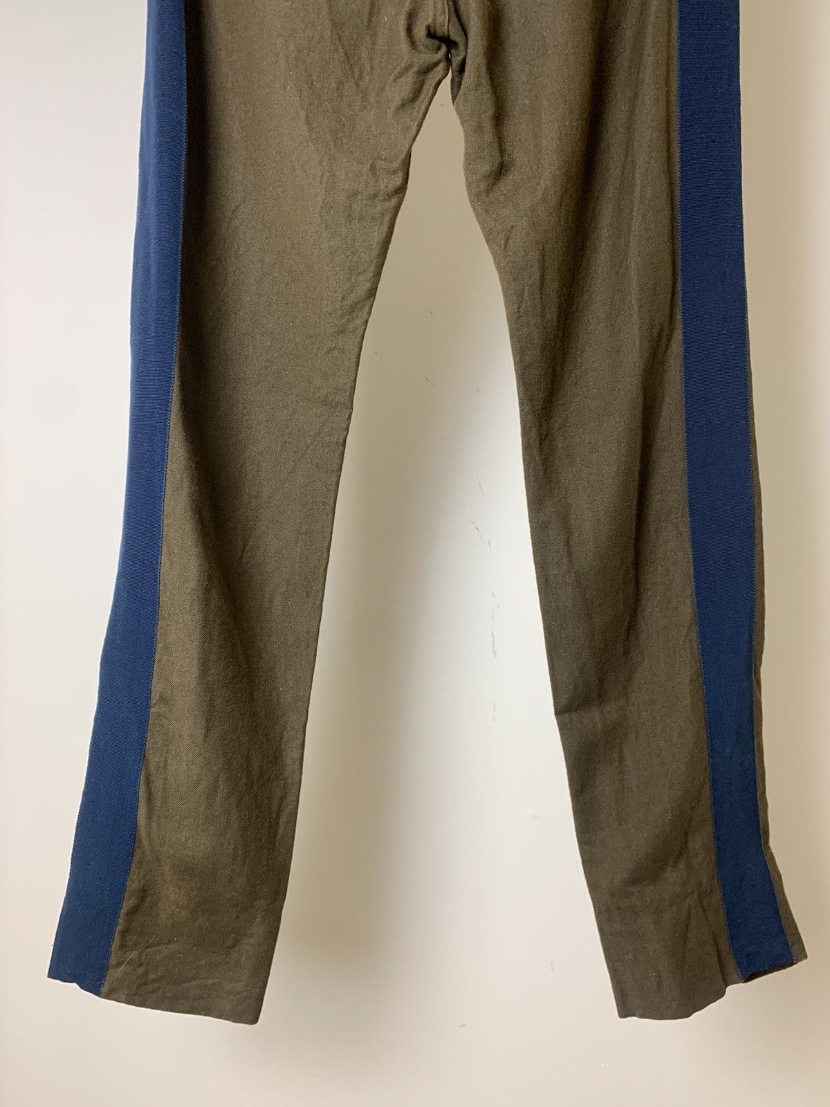 Haider Ackermann Haider Ackermann Brown Blue Side Stripe Trousers Size US 30 / EU 46 - 7 Thumbnail