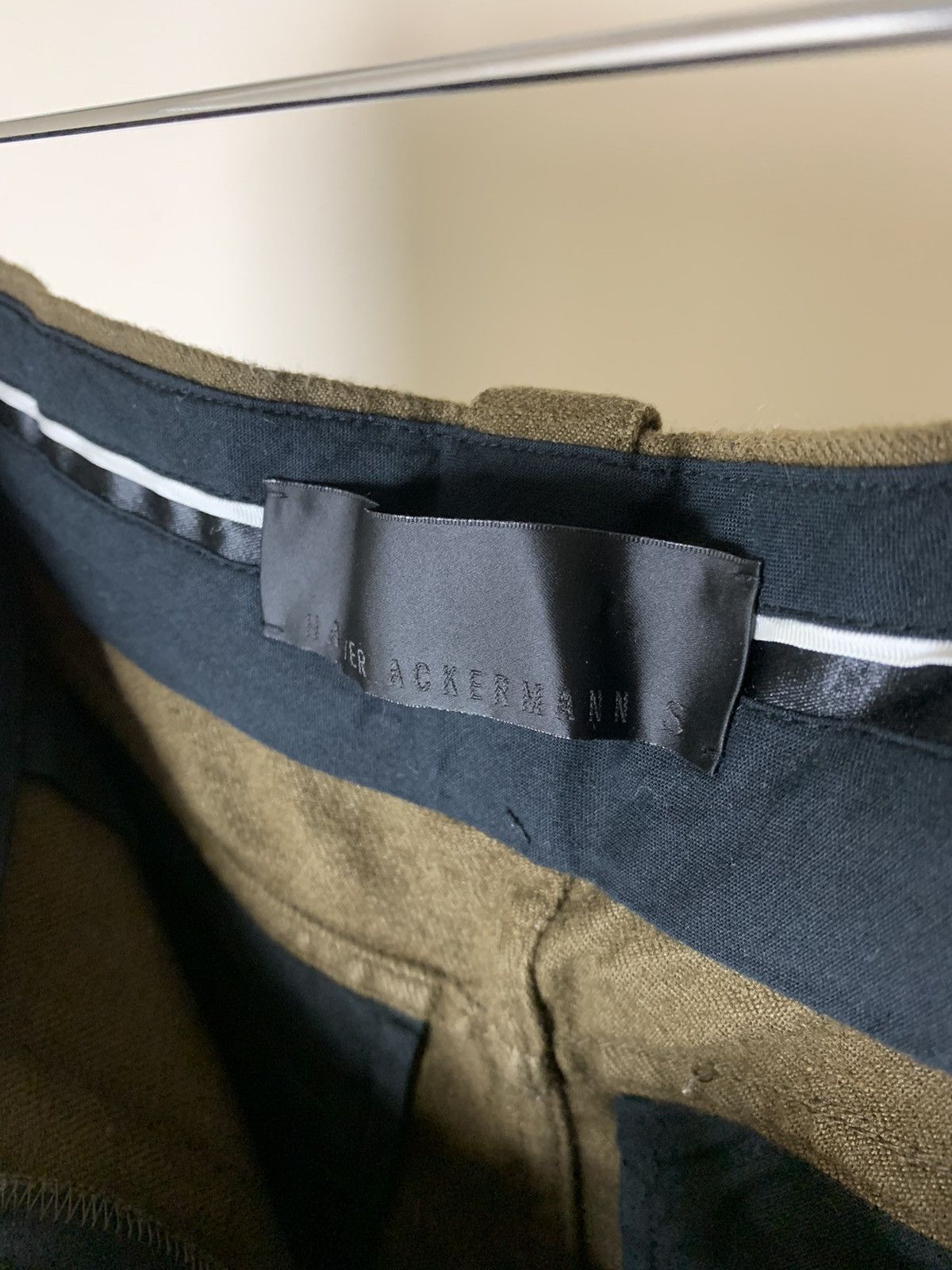 Haider Ackermann Haider Ackermann Brown Blue Side Stripe Trousers Size US 30 / EU 46 - 9 Thumbnail