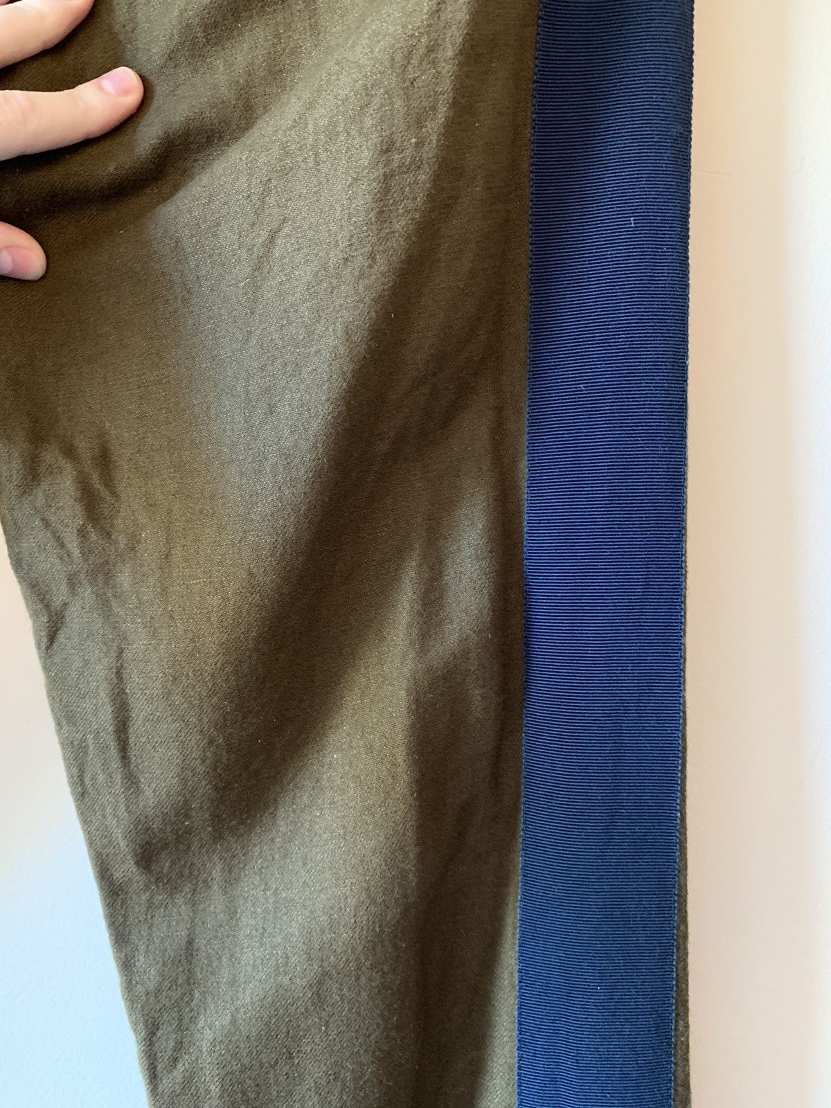 Haider Ackermann Haider Ackermann Brown Blue Side Stripe Trousers Size US 30 / EU 46 - 11 Thumbnail
