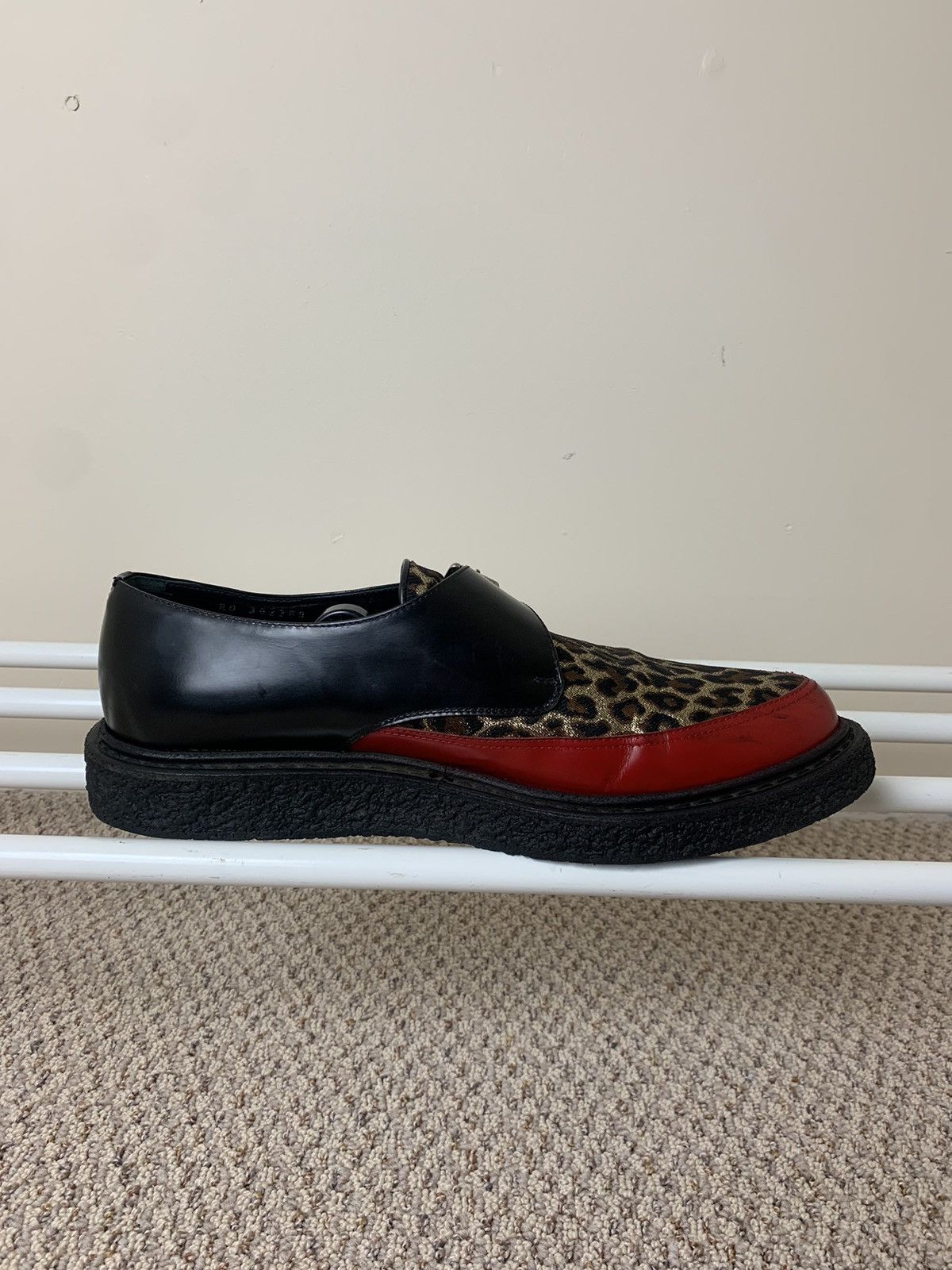 Hedi Slimane × Saint Laurent Paris Saint Laurent Paris Metallic Cheetah And Red AW14 Creepers Size US 10 / EU 43 - 6 Thumbnail