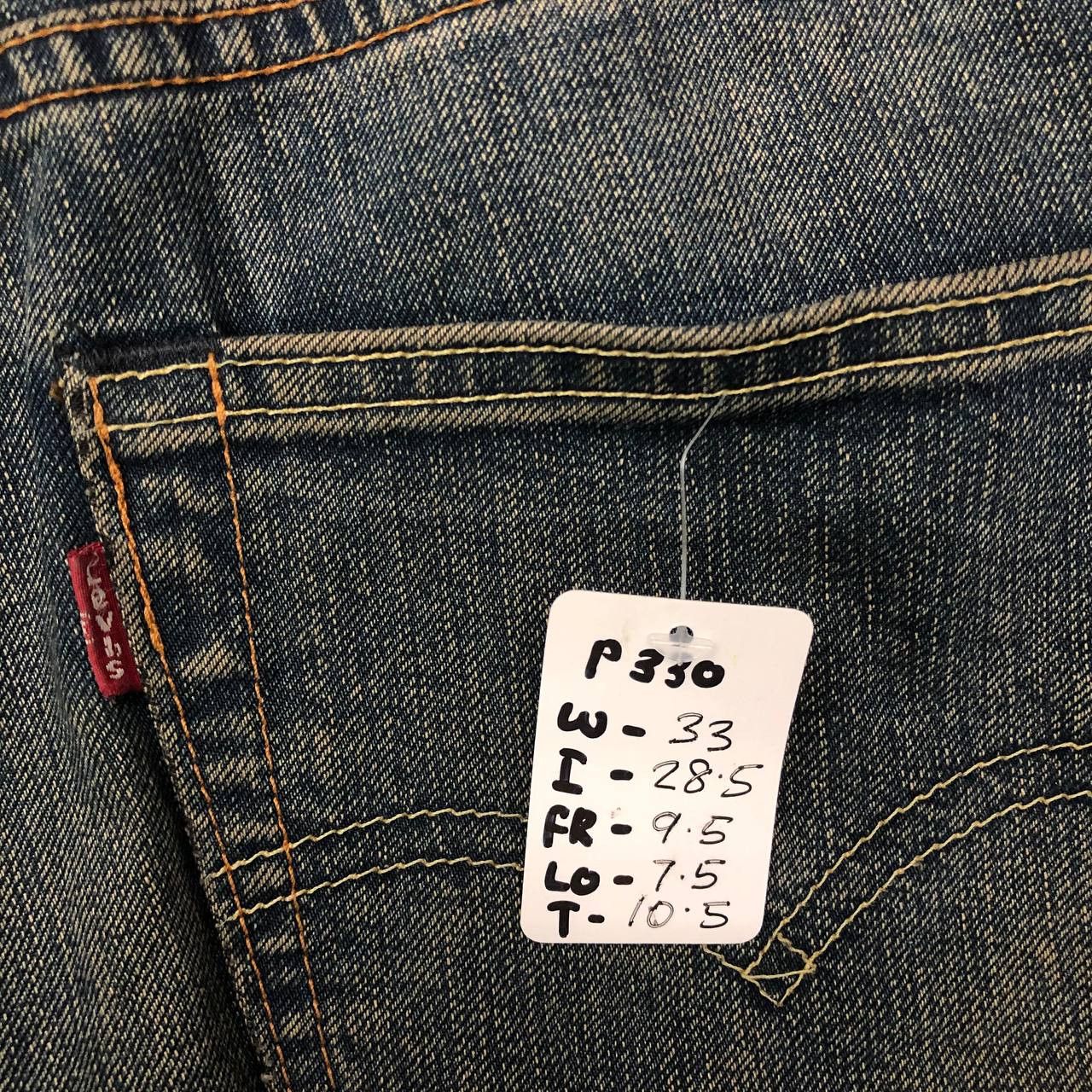 Levi's P330 LEVI'S 511 SLIMFIT DENIM JEANS Size US 33 - 12 Thumbnail
