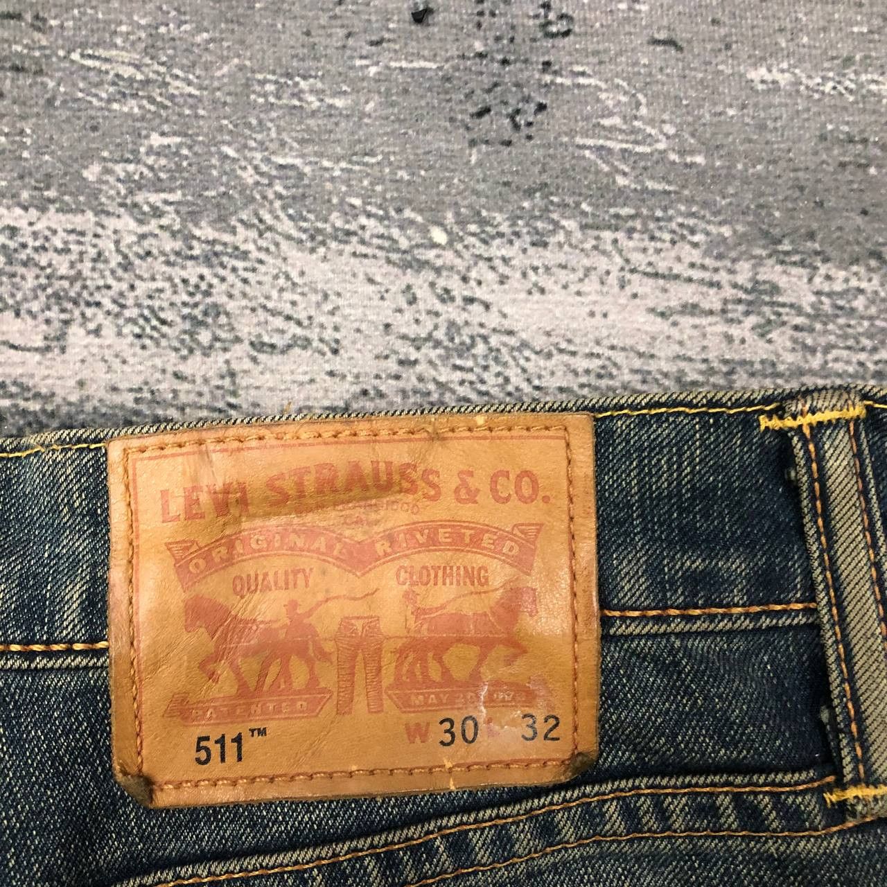Levi's P330 LEVI'S 511 SLIMFIT DENIM JEANS Size US 33 - 5 Thumbnail