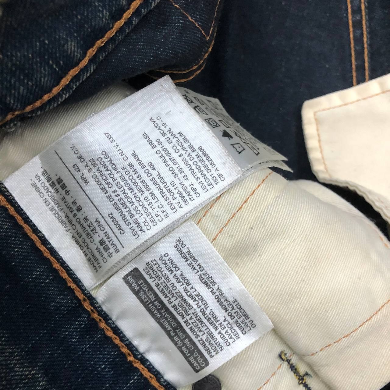 Levi's P330 LEVI'S 511 SLIMFIT DENIM JEANS Size US 33 - 6 Thumbnail