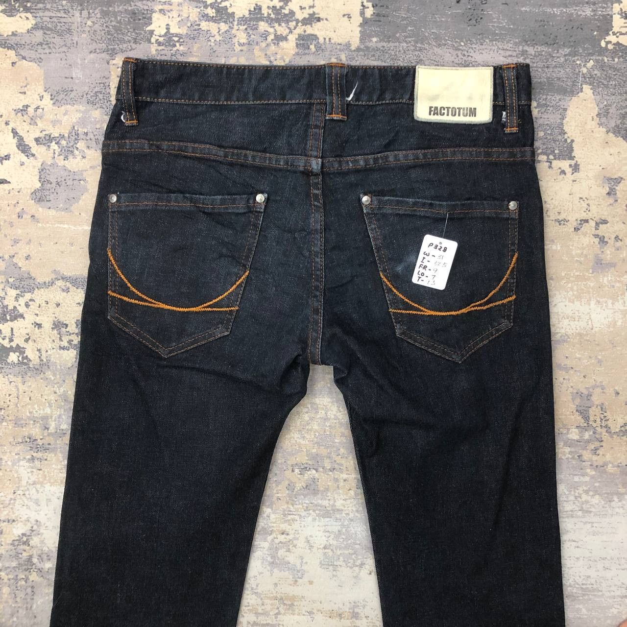 FACTOTUM P328 FACTOTUM MADE IN JAPAN SKINNY DENIM JEANS Size US 31 - 4 Thumbnail