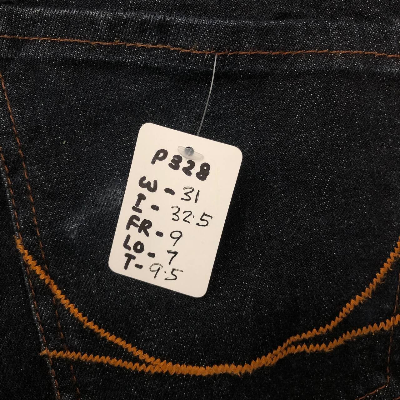 FACTOTUM P328 FACTOTUM MADE IN JAPAN SKINNY DENIM JEANS Size US 31 - 11 Thumbnail