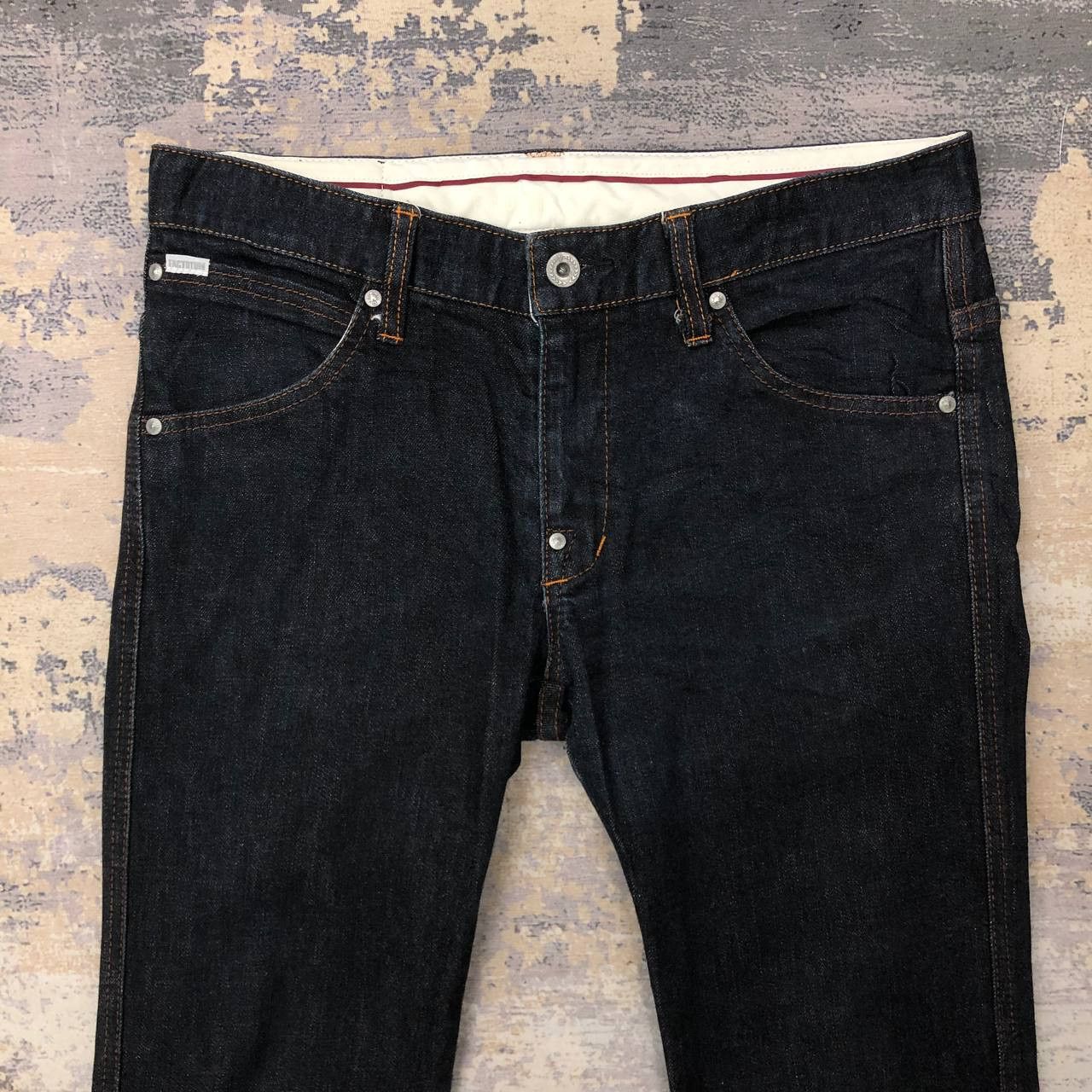 FACTOTUM P328 FACTOTUM MADE IN JAPAN SKINNY DENIM JEANS Size US 31 - 3 Thumbnail
