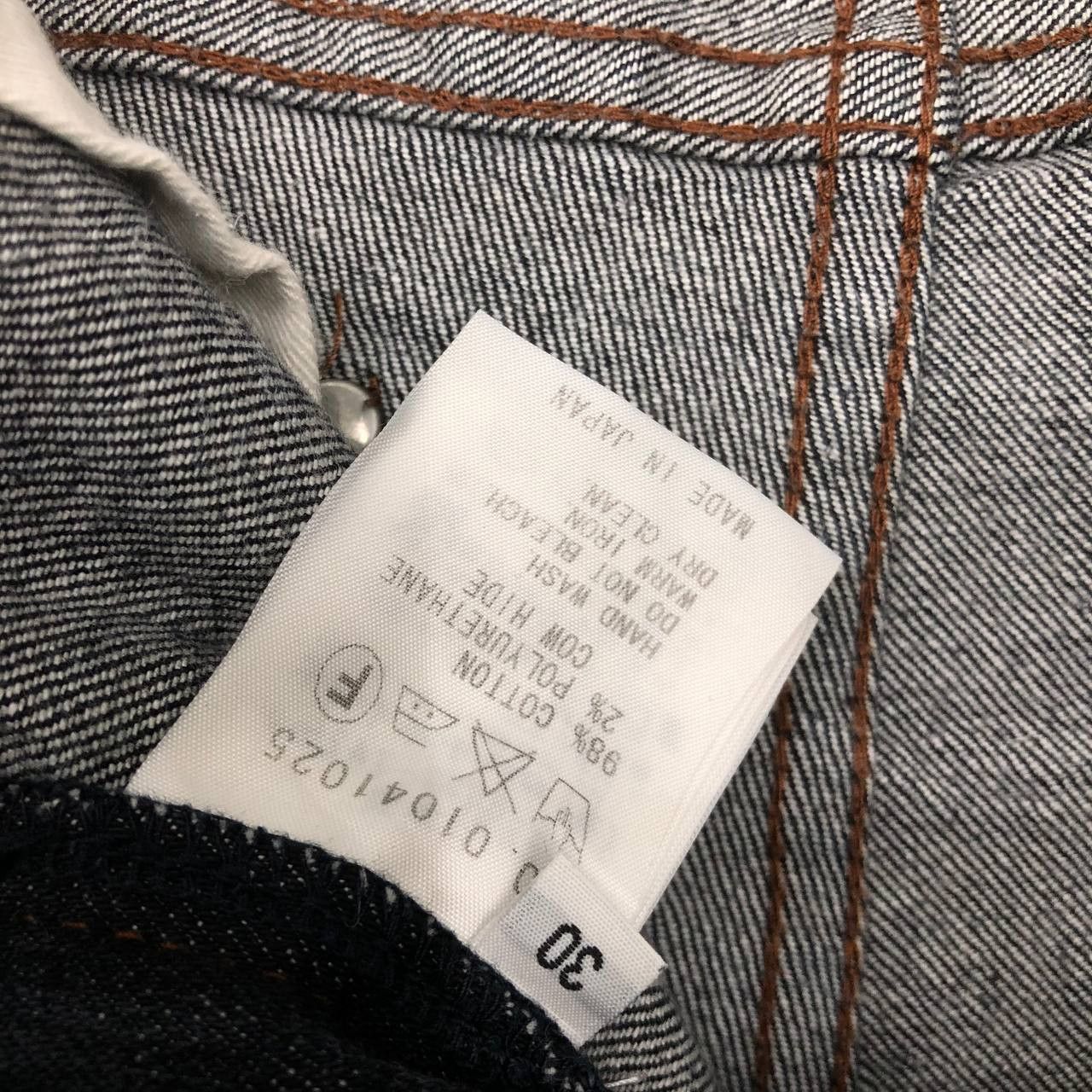 FACTOTUM P328 FACTOTUM MADE IN JAPAN SKINNY DENIM JEANS Size US 31 - 9 Thumbnail
