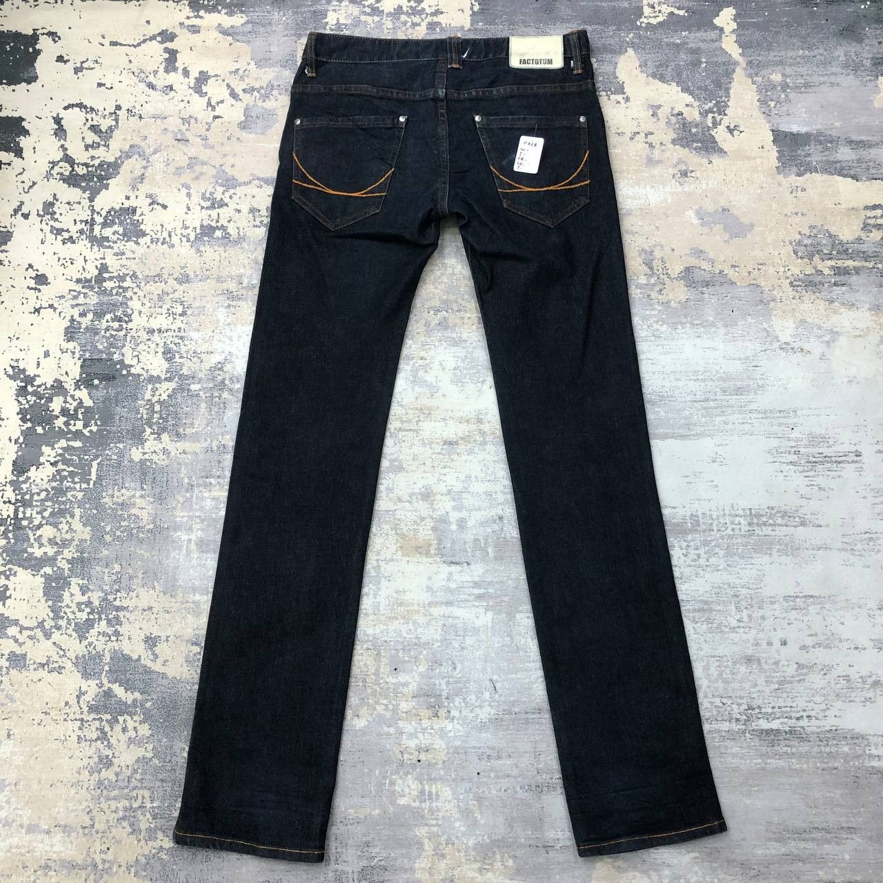 FACTOTUM P328 FACTOTUM MADE IN JAPAN SKINNY DENIM JEANS Size US 31 - 2 Thumbnail