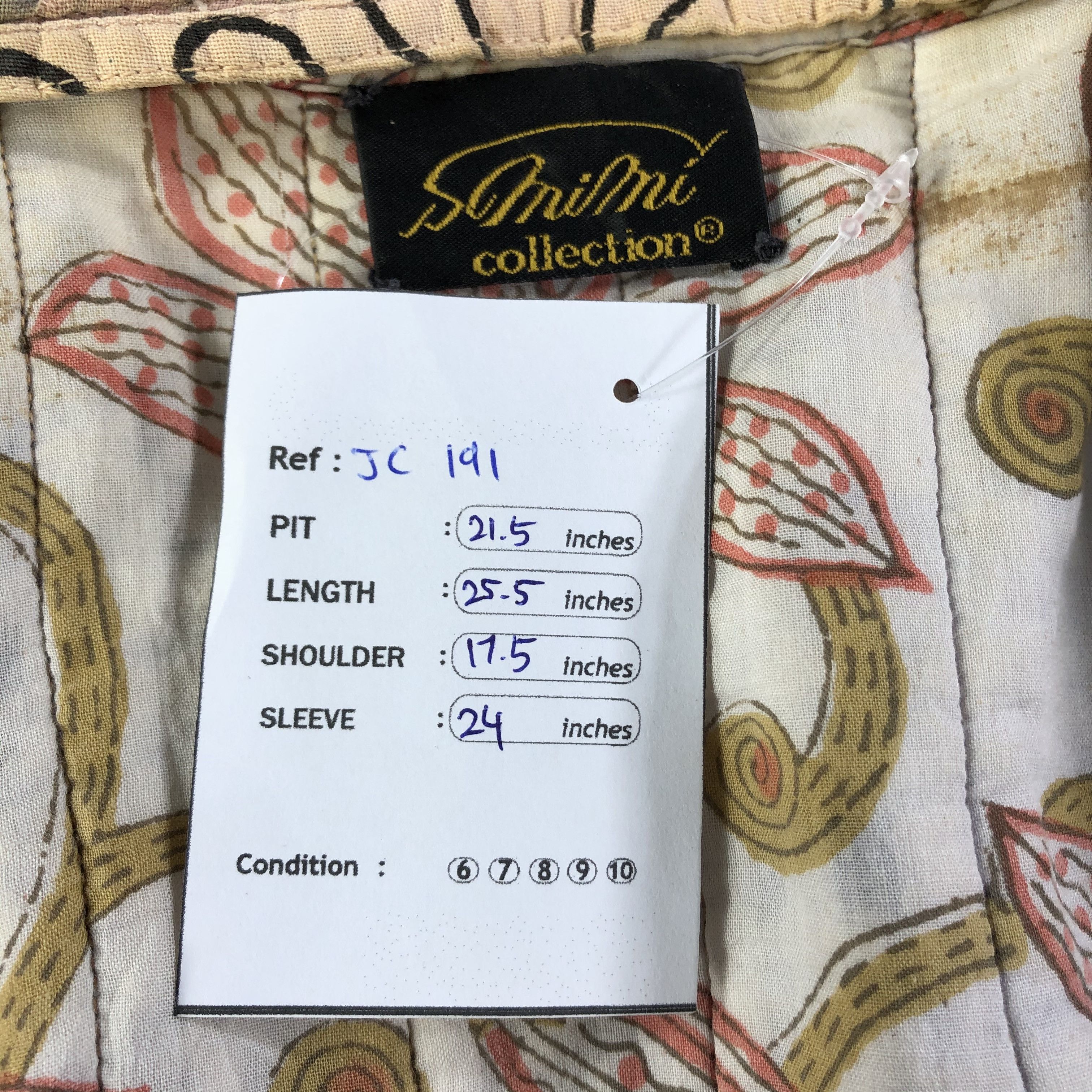 Japanese Brand Vintage Japanese Brand Patchwork Quilted Jacket -JC191 Size US M / EU 48-50 / 2 - 7 Thumbnail