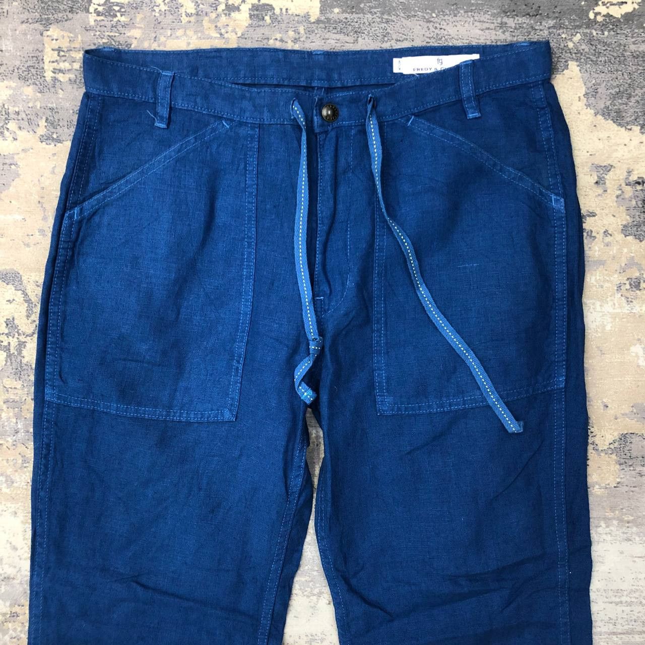 Japanese Brand P289 MADE IN JAPAN FREDY & GLOSTER STONE WOLD BAKER PANTS Size US 32 / EU 48 - 7 Thumbnail