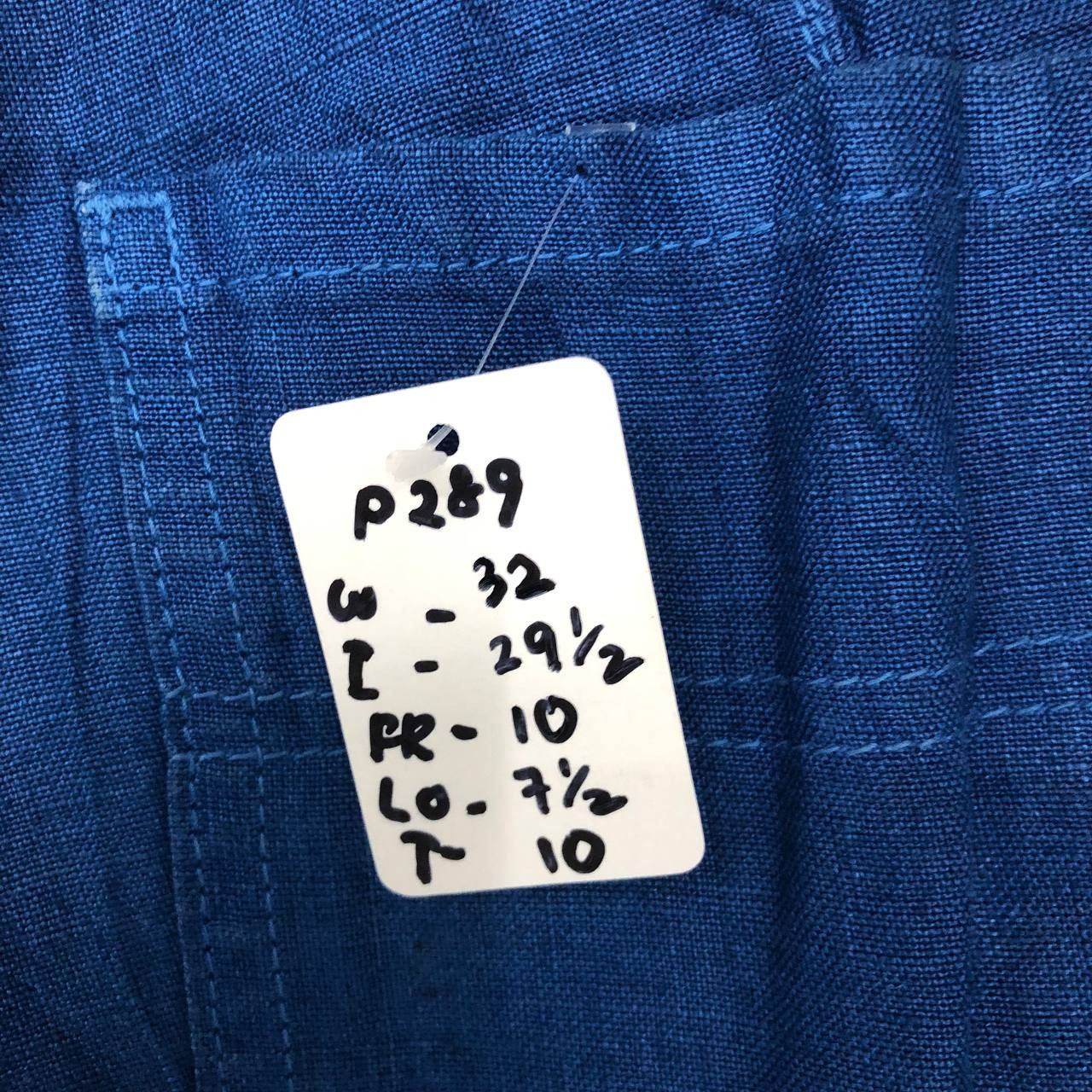 Japanese Brand P289 MADE IN JAPAN FREDY & GLOSTER STONE WOLD BAKER PANTS Size US 32 / EU 48 - 10 Thumbnail