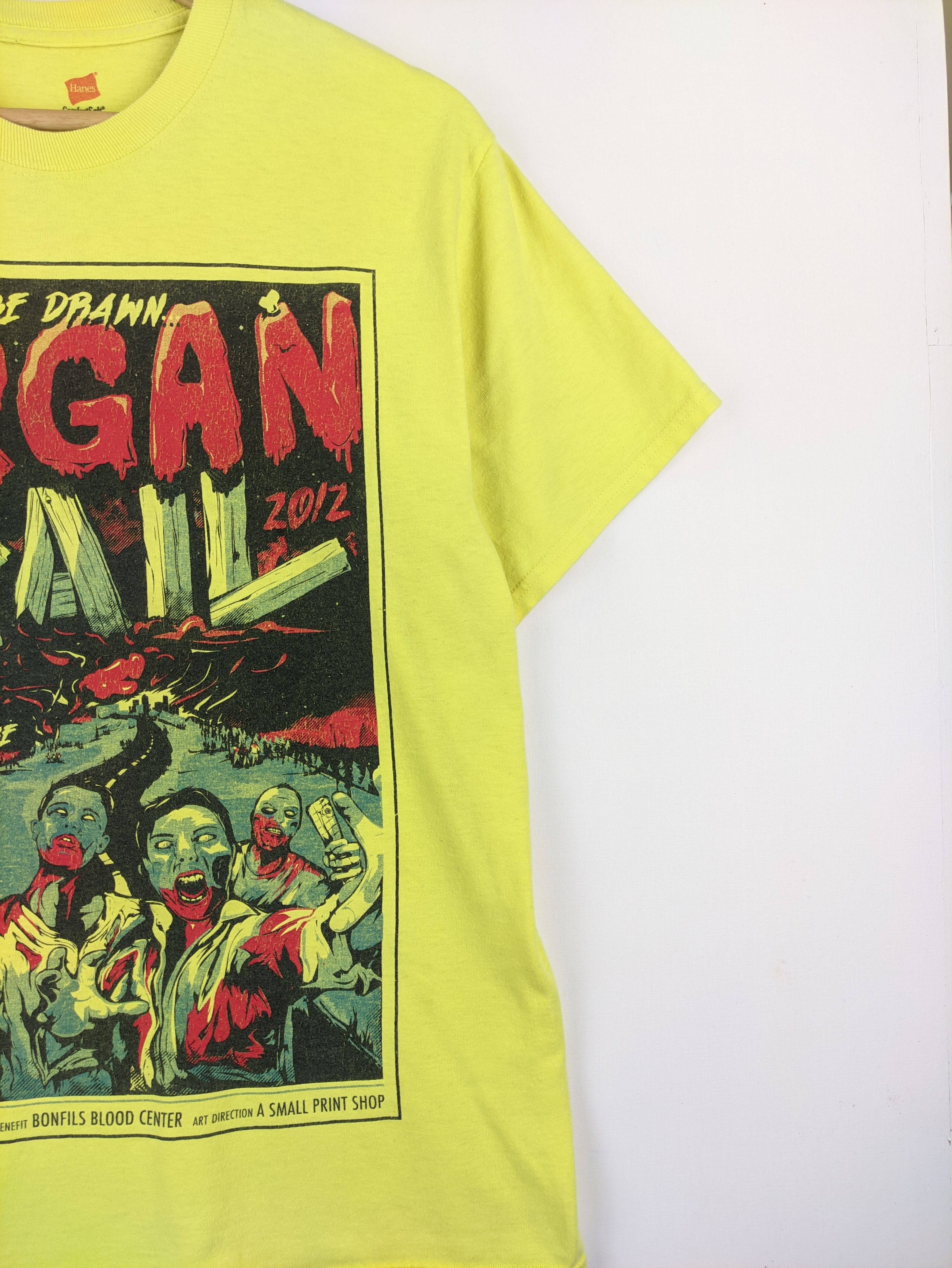 Japanese Brand Steals🔥Tshirt Organ Trail Zombie Movie Style Tee Size US M / EU 48-50 / 2 - 5 Thumbnail