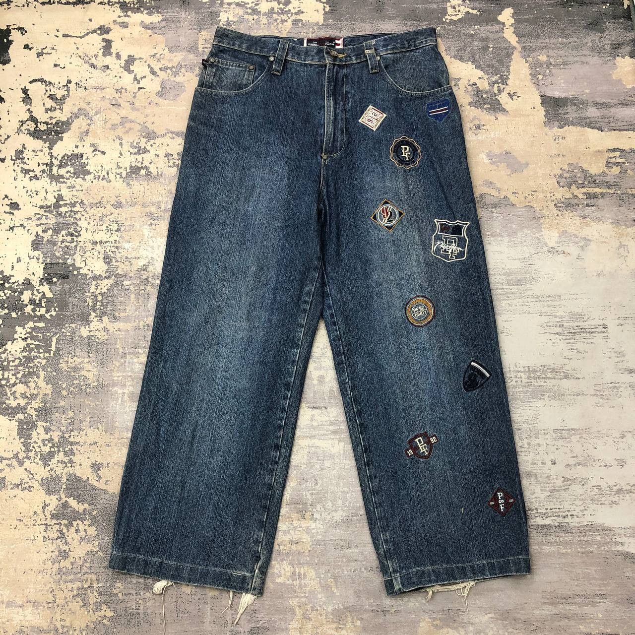 Phat Farm P278 90s PHAT FARM HIPHOP JEANS Size US 34 / EU 50 - 1 Thumbnail
