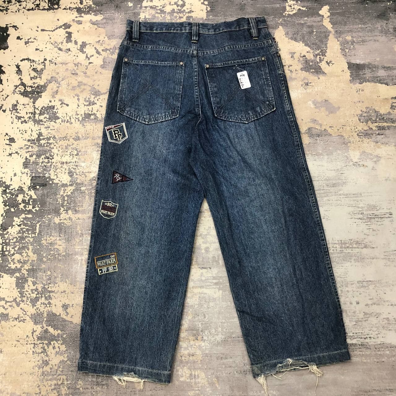 Phat Farm P278 90s PHAT FARM HIPHOP JEANS Size US 34 / EU 50 - 2 Thumbnail