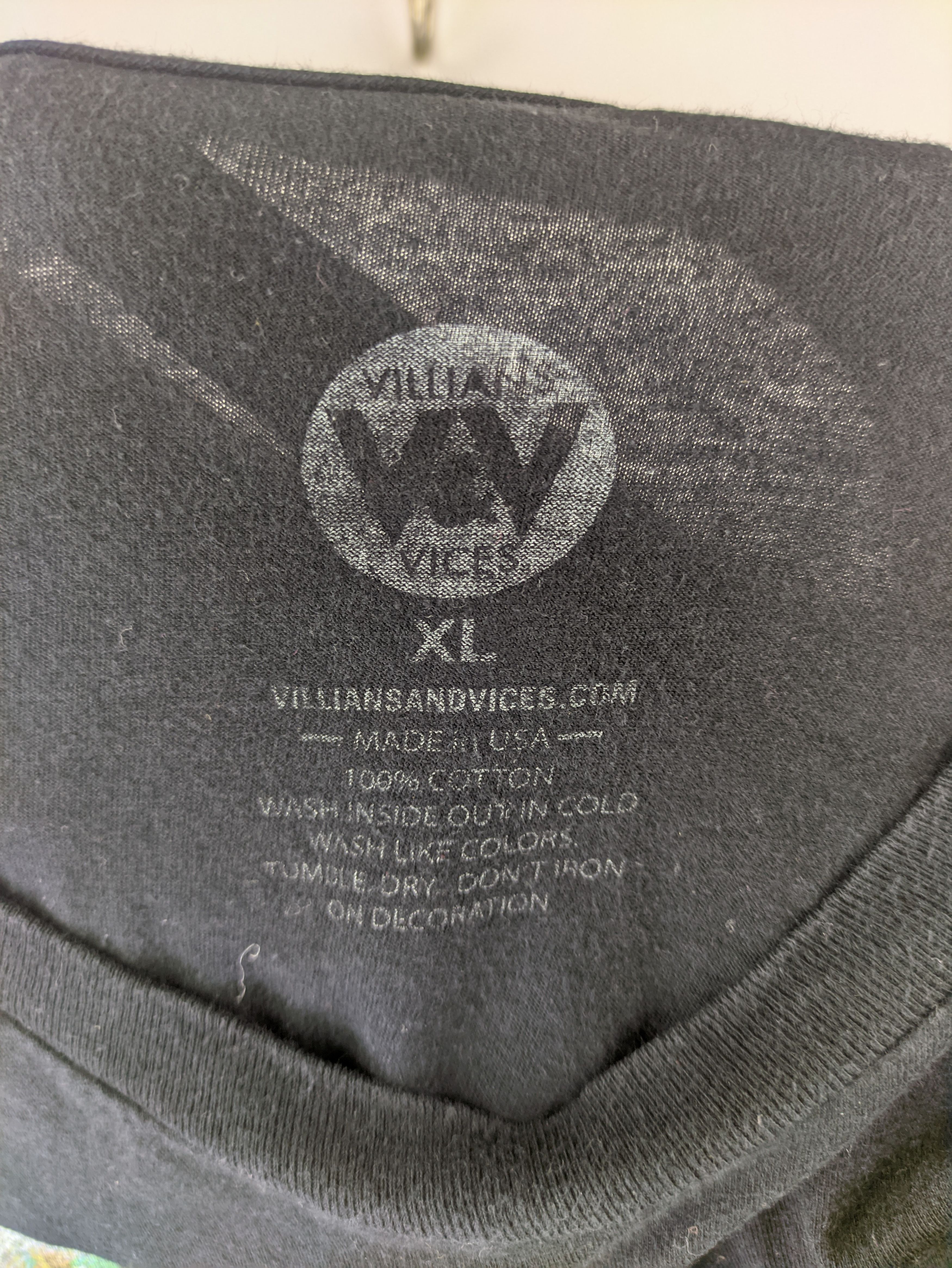 Other Steals🔥Tshirt Villians and Vice Sexy Tee(Combo Tee PM) Size XL / US 12-14 / IT 48-50 - 3 Thumbnail