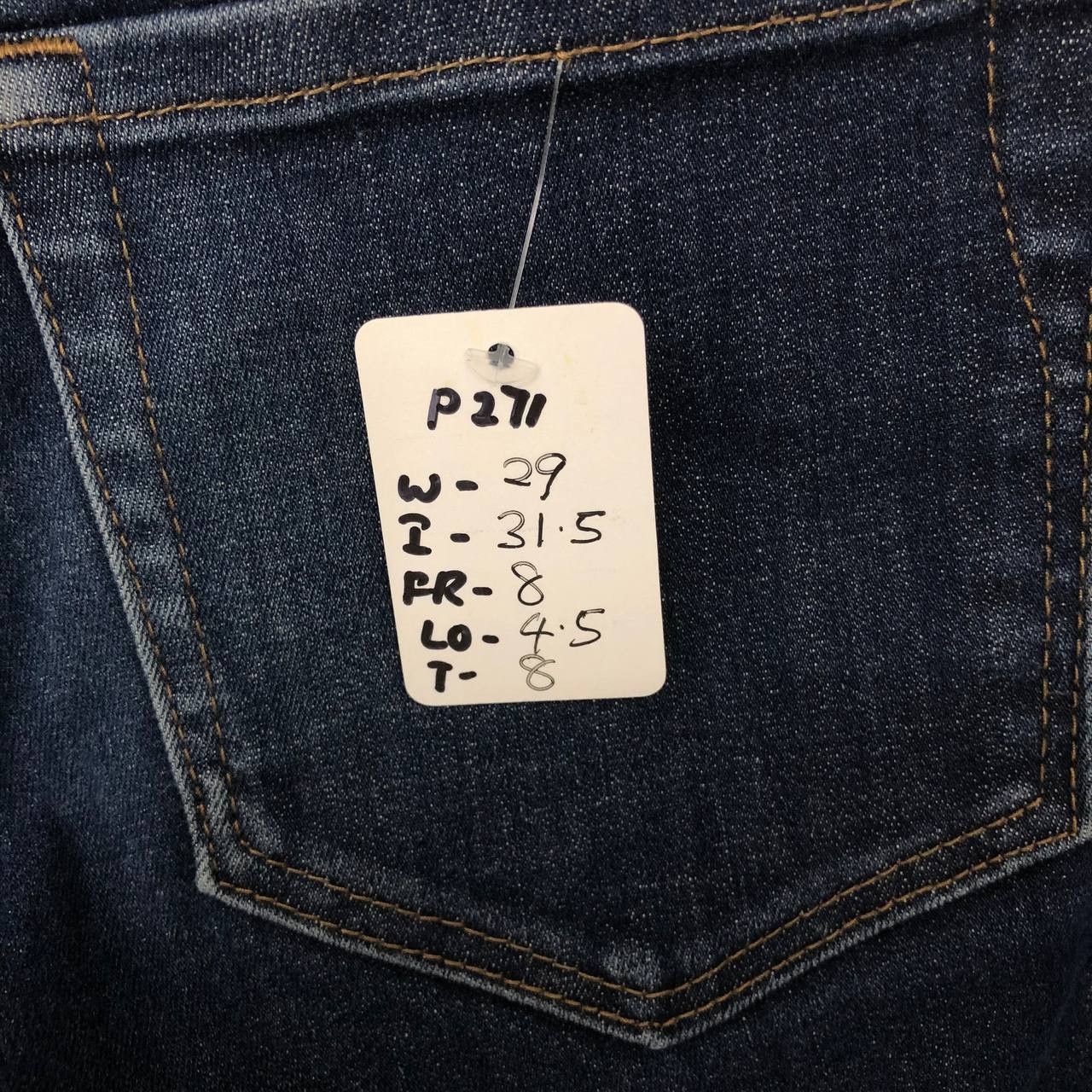 Uniqlo P271 UNIQLO SKINNY JEANS Size 29" - 9 Thumbnail