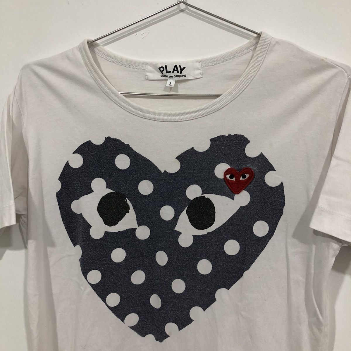 Comme des Garcons CDG Play Heart Tee Size US S / EU 44-46 / 1 - 2 Thumbnail