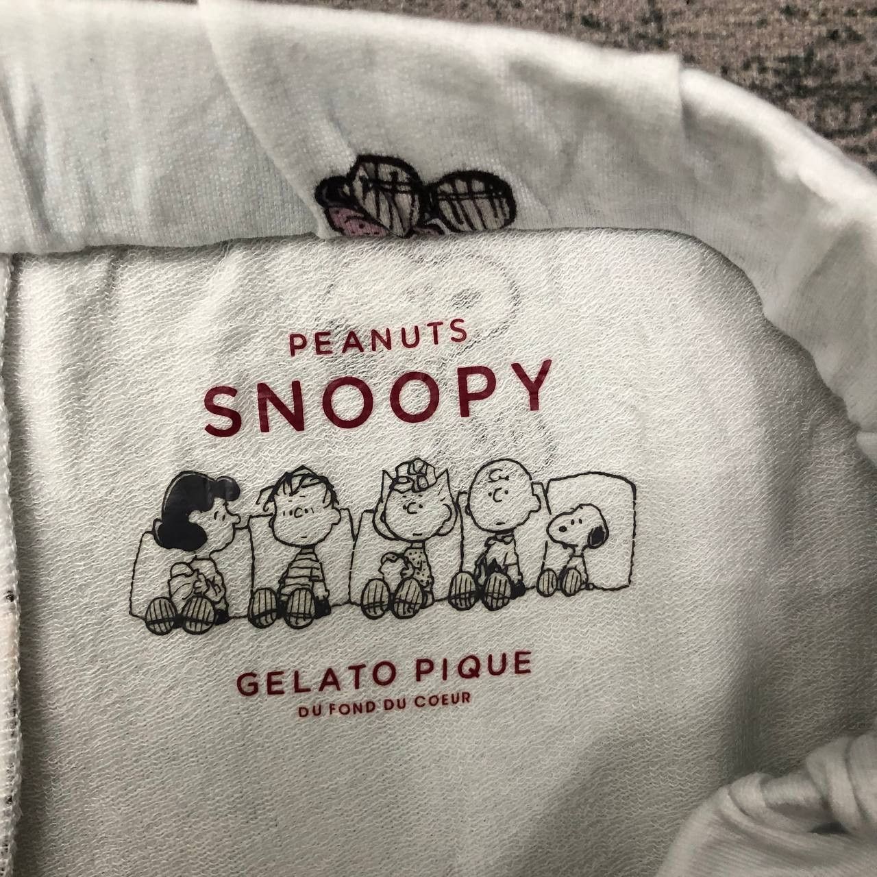 Cartoon Network × Peanuts P581 SNOOPY PEANUTS FULLPRINT SWEATPANTS Size 30" / US 8 / IT 44 - 5 Thumbnail