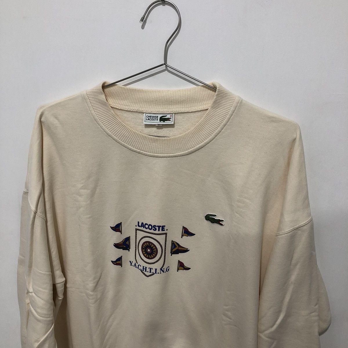 Lacoste Vintage Lacoste Yachting Sweatshirt Size US XL / EU 56 / 4 - 2 Thumbnail