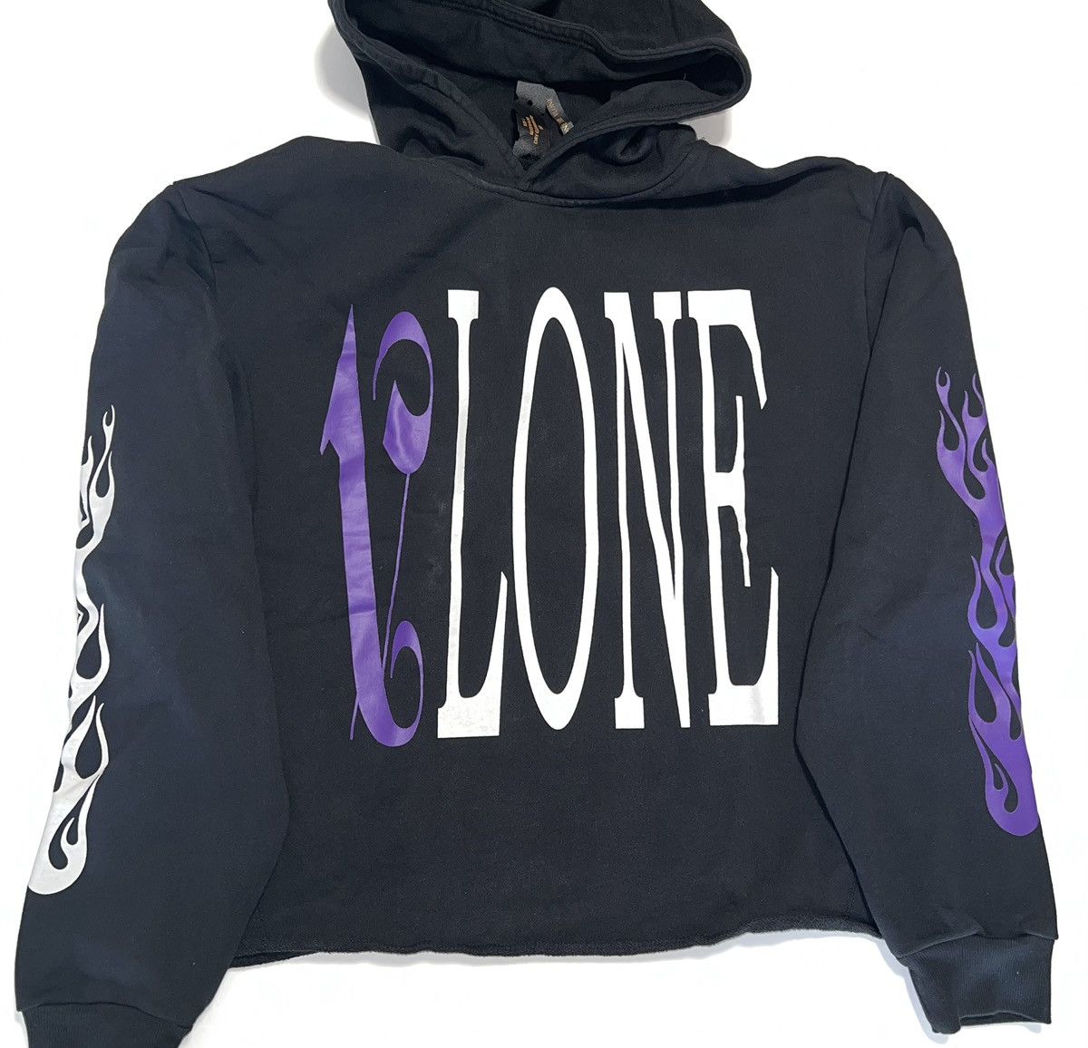 Purple vlone palm angels hoodie hotsell