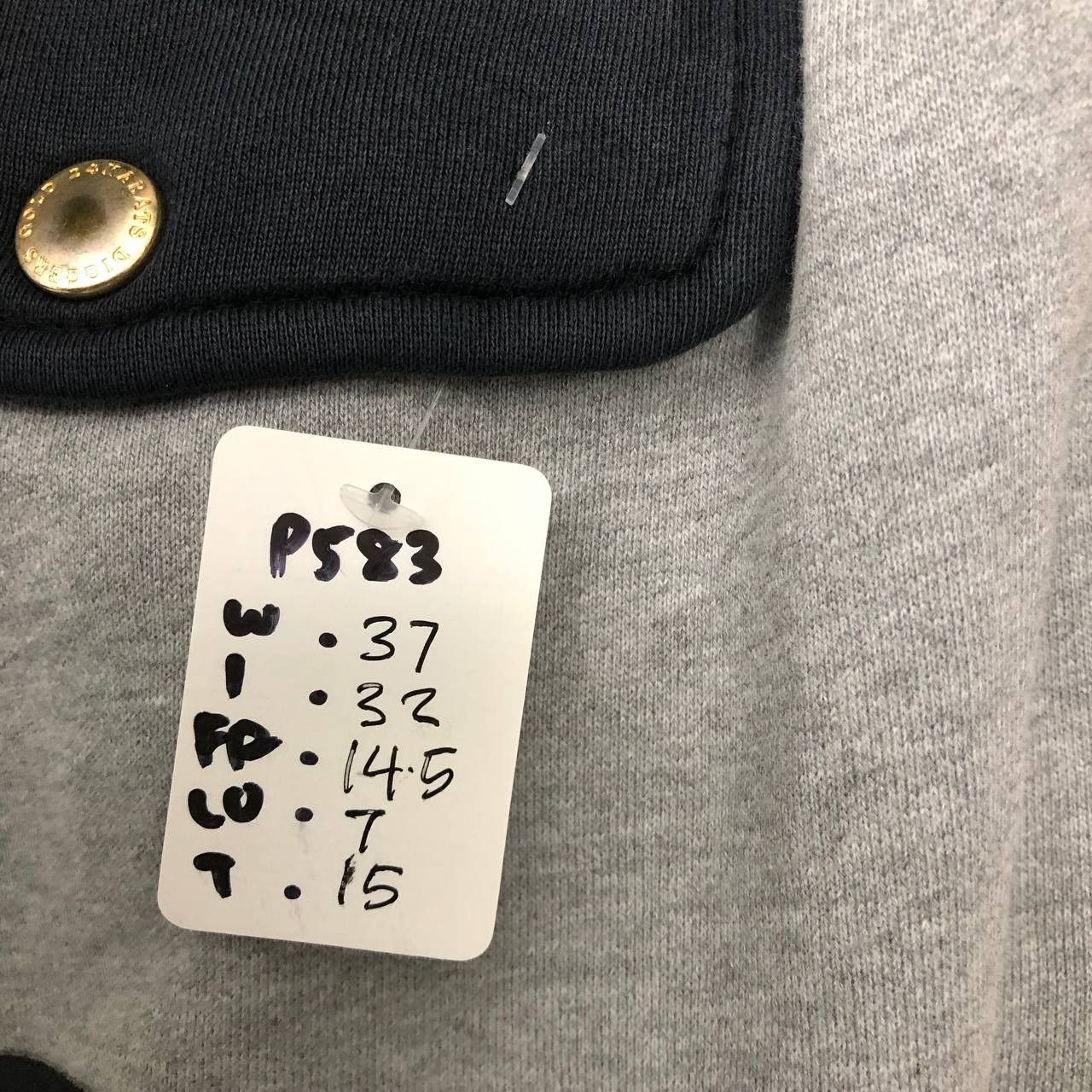 Japanese Brand P583 STAY GOLD 24 KARATS SWEATPANTS Size US 37 - 9 Thumbnail