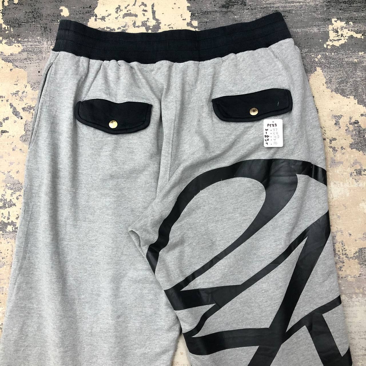 Japanese Brand P583 STAY GOLD 24 KARATS SWEATPANTS Size US 37 - 4 Thumbnail