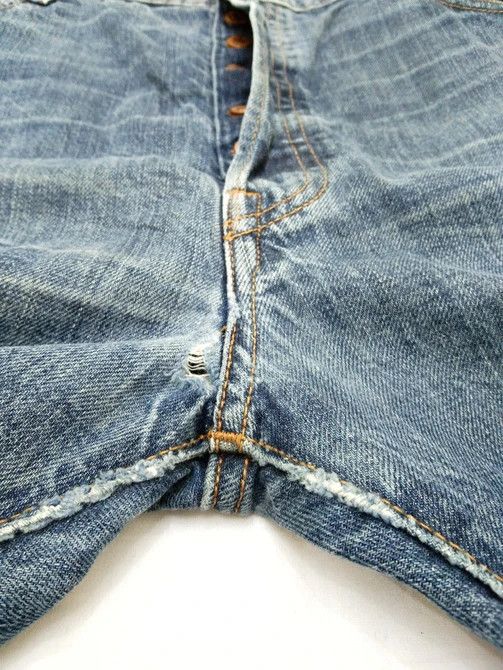 Levi's Vintage Levi's 501 Distressed Jeans 40x32 Size US 40 / EU 56 - 6 Thumbnail