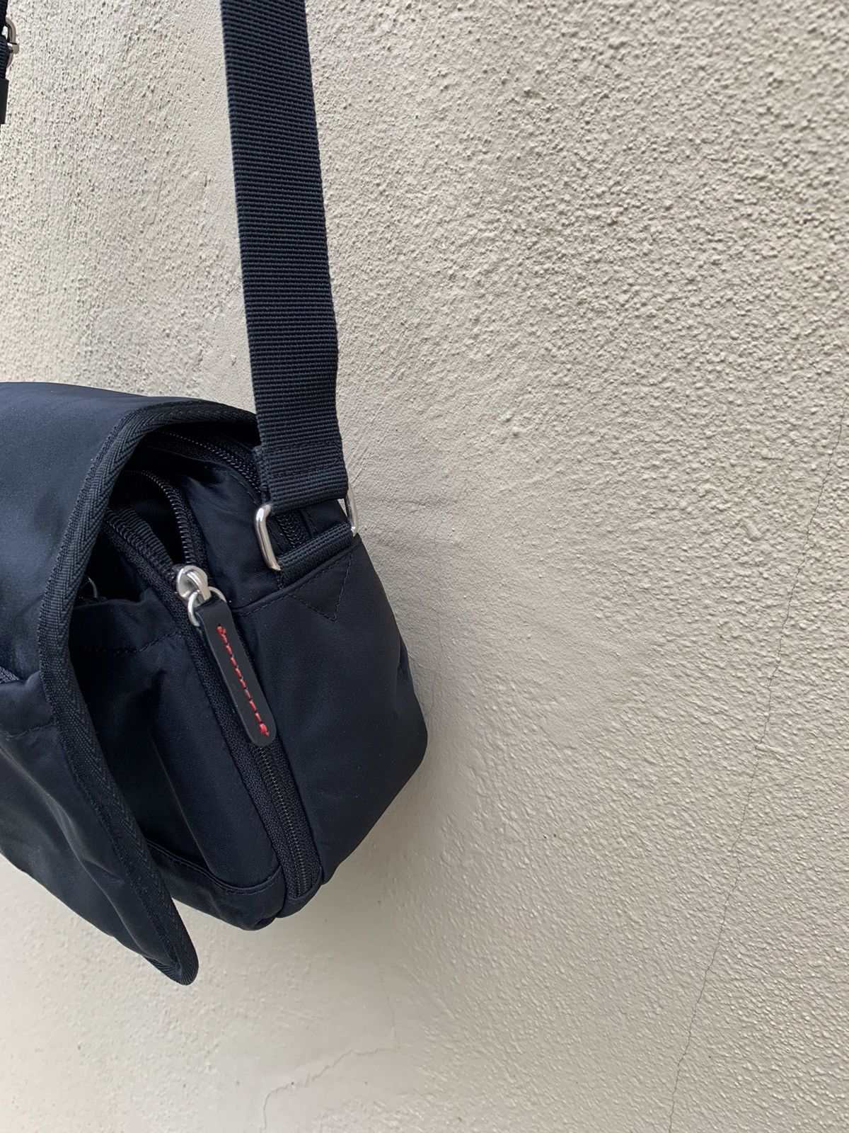 Yohji Yamamoto Yohji Yamamoto black Nylon Sling crossbody multipocket Bag Size ONE SIZE - 2 Thumbnail