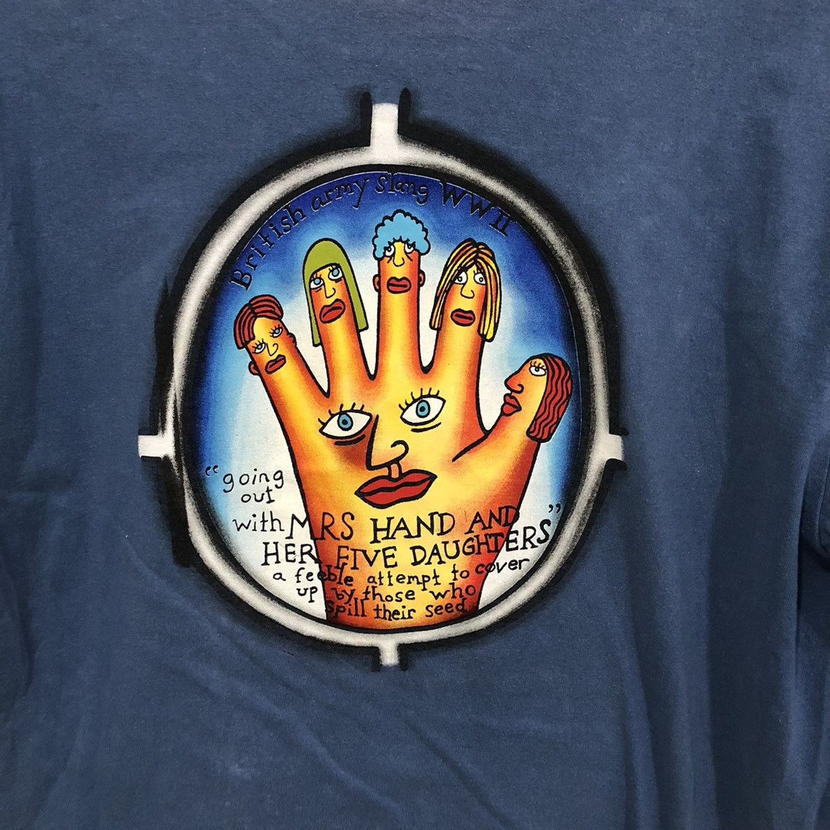 Mambo Vintage Mambo Mrs. Hand Tee Size US M / EU 48-50 / 2 - 2 Thumbnail