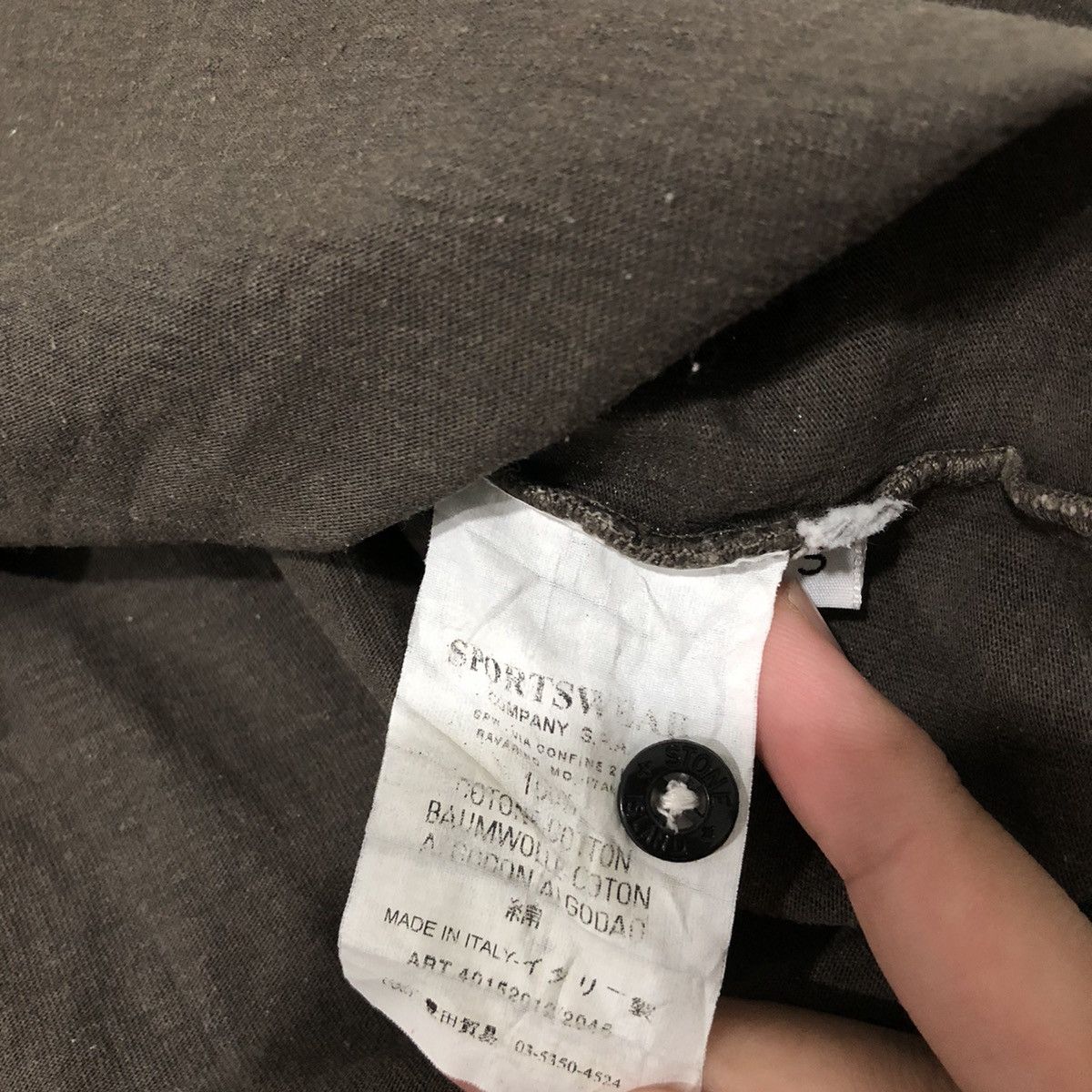 Stone Island Compact Polo Tee