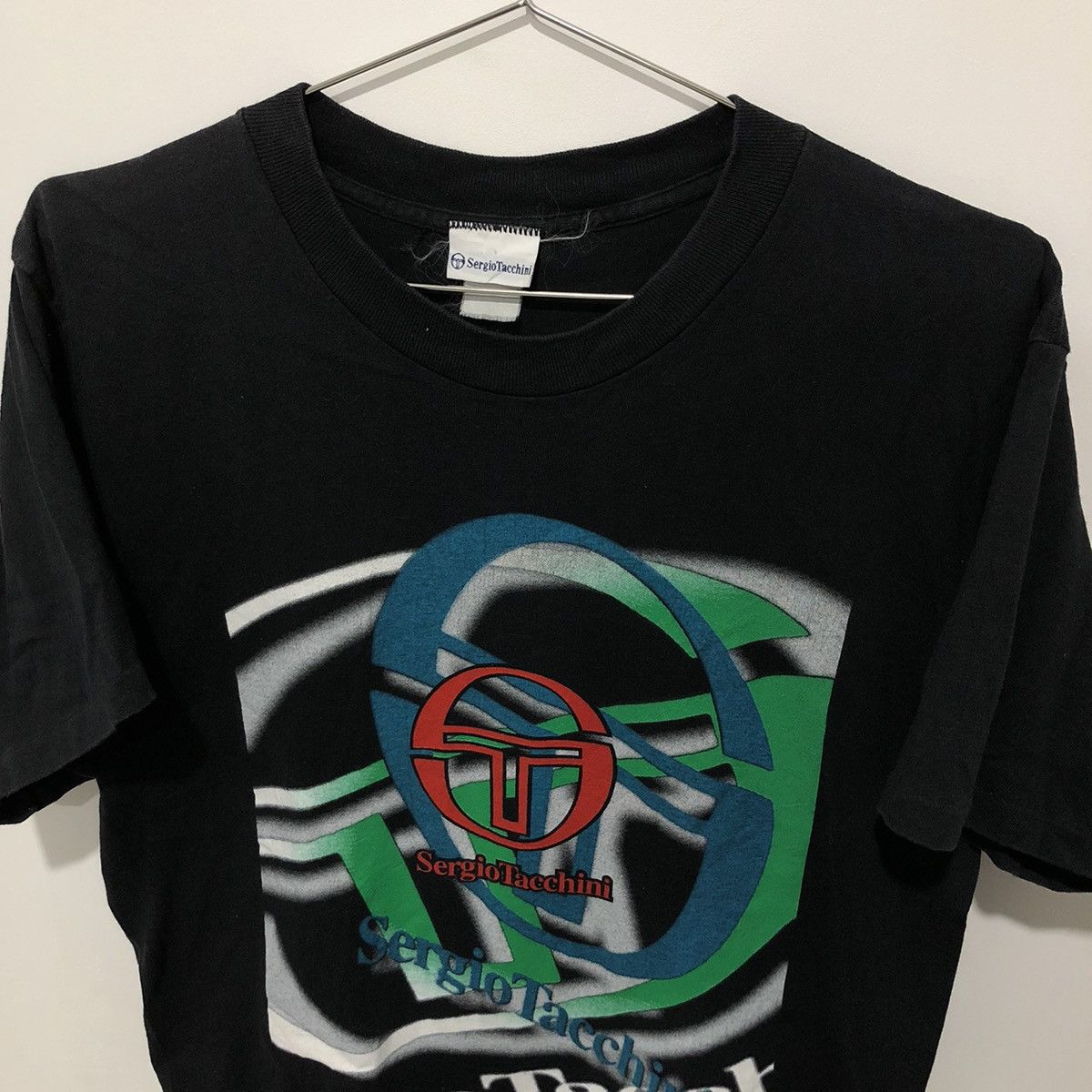Sergio Tacchini Vintage Sergio Tacchini Tee Size US M / EU 48-50 / 2 - 4 Thumbnail